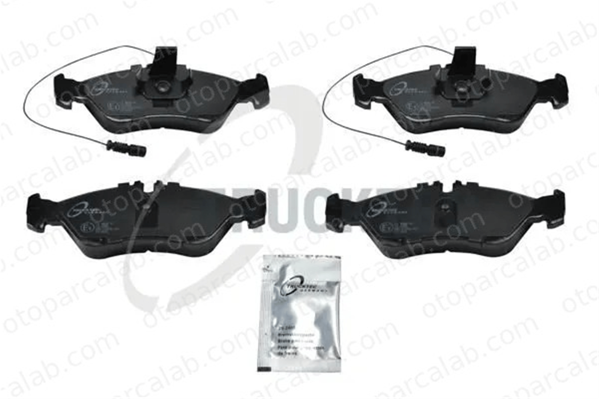 TRUCKTEC 02.35.085 Fren Disk Balata Arka MERCEDES-BENZ SPRINTER 3-t Panelvan/Van SPRINTER 2-t Panelvan/Van A0024206020 5103550AA