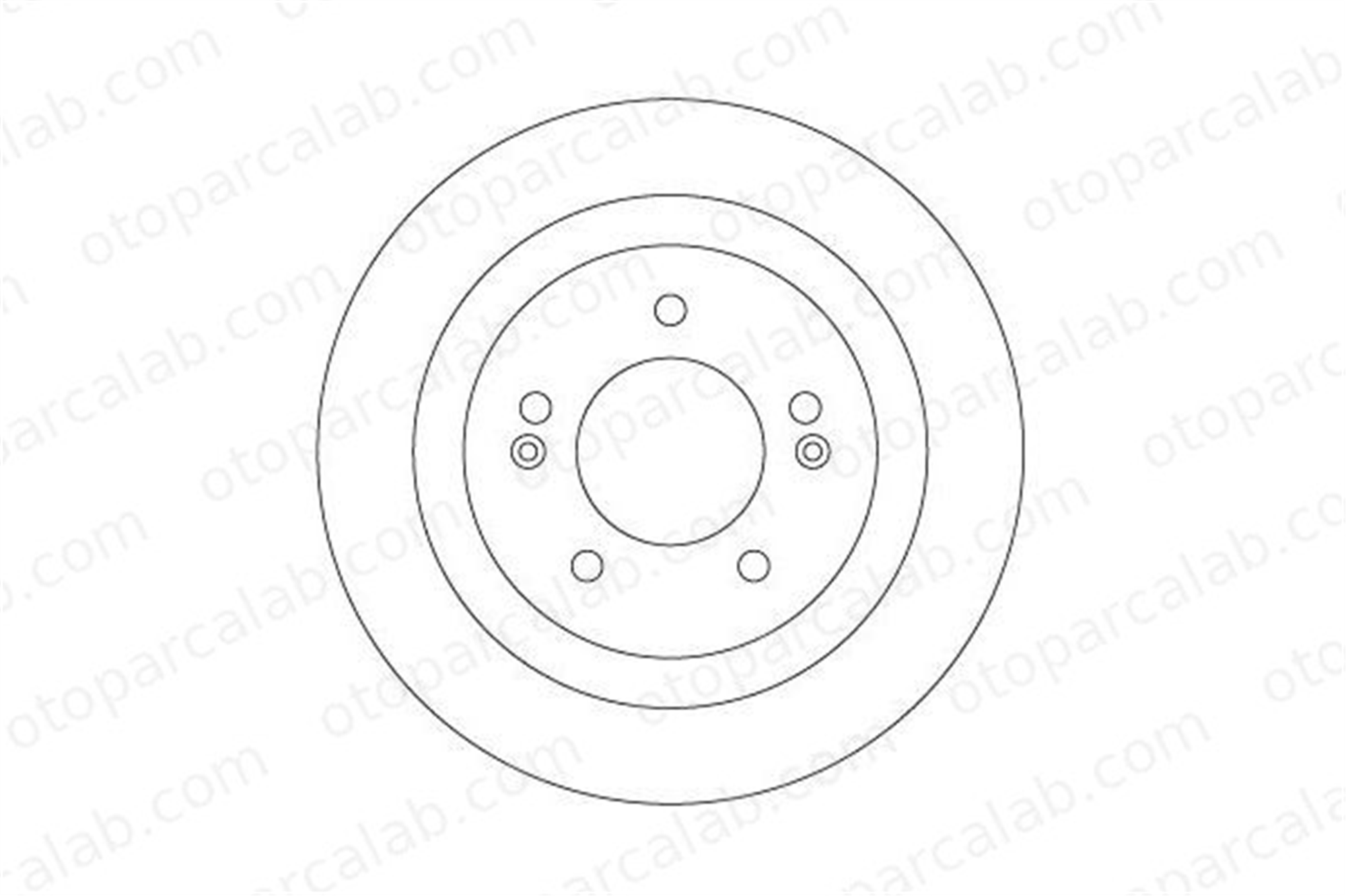 TRW DF6367 Fren Disk Ayna Arka Sağ ve Sol HYUNDAI i40 I i40 I CW 584113Z100