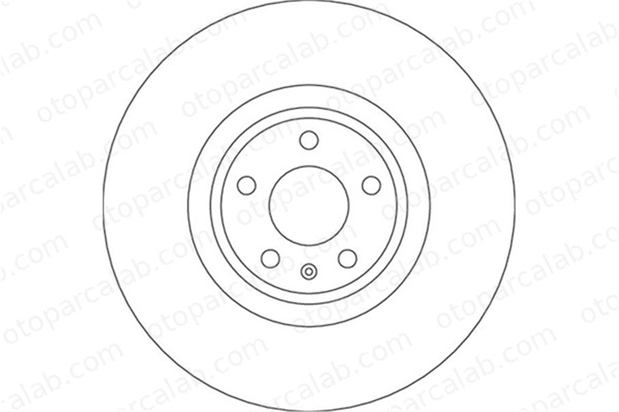 TRW DF6729S Fren Disk Ayna Ön Sağ ve Sol AUDI A4 B9 A4 B9 Avant 4M0615301AN 4M0615301AB