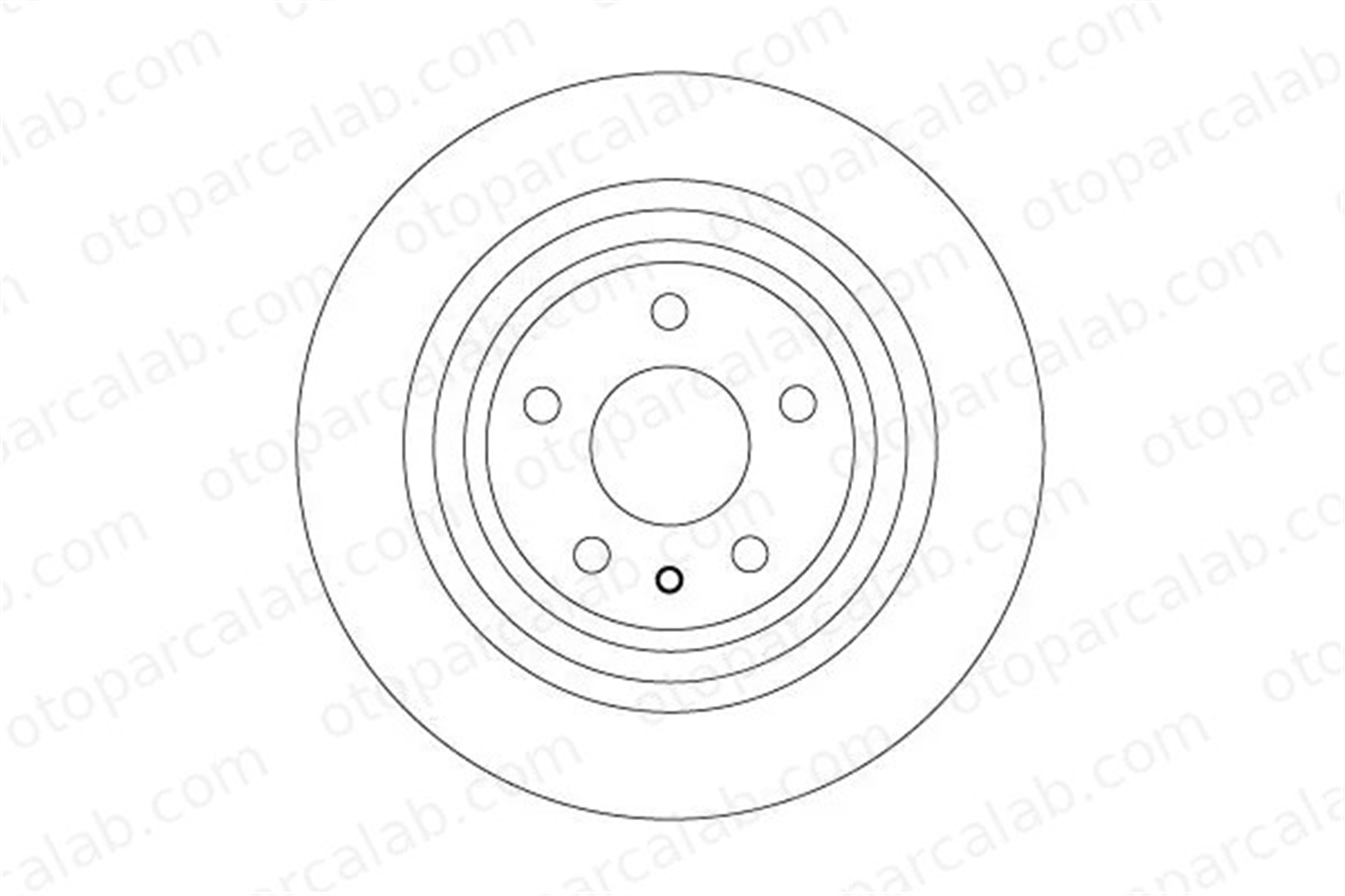 TRW DF6809 Fren Disk Ayna Arka Sağ ve Sol FORD MONDEO V Turnier MONDEO V Hatchback DG9C2A315BD 2016293
