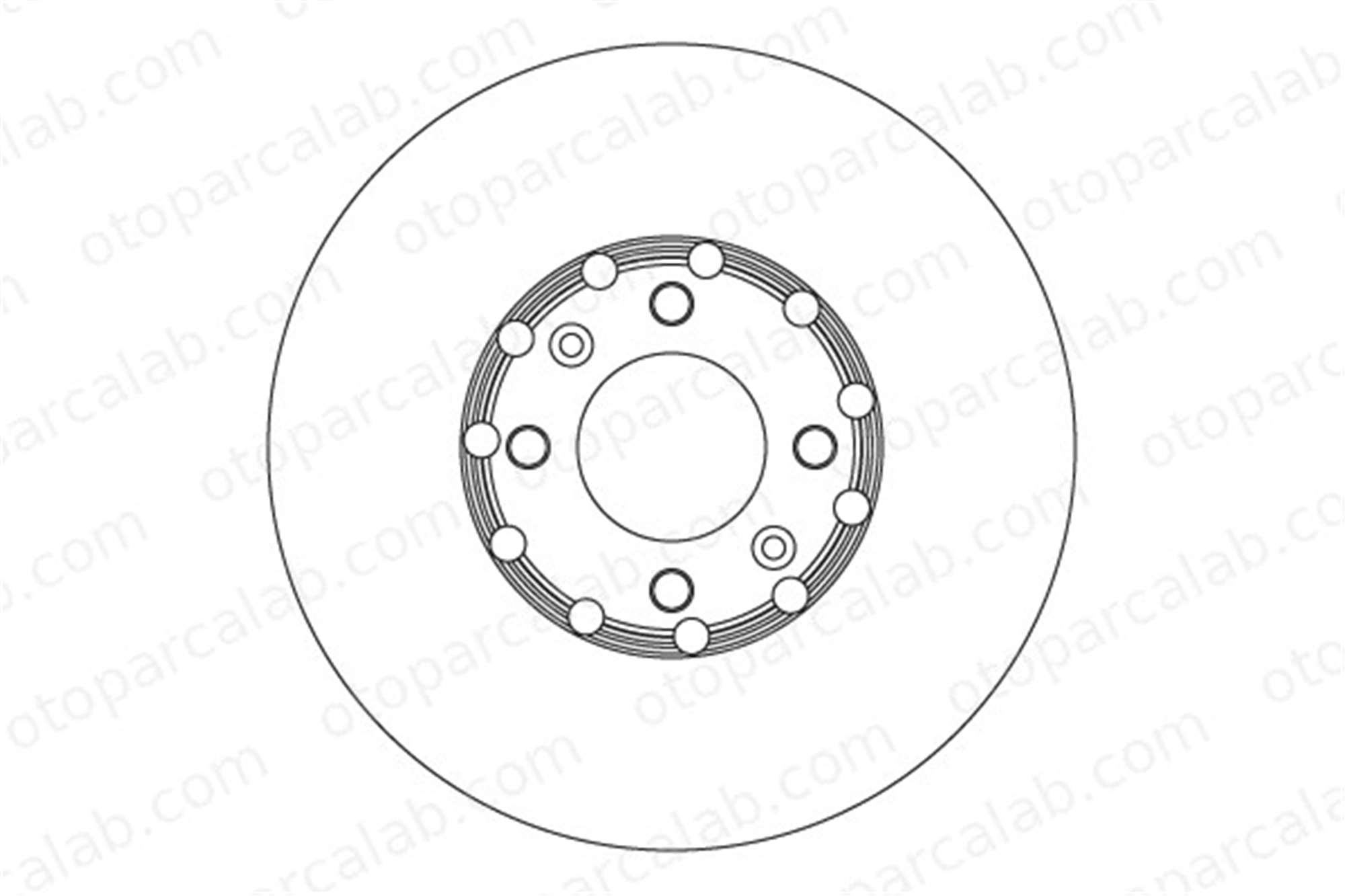 TRW DF6818 Fren Disk Ayna Arka Sağ ve Sol PEUGEOT 208 II DS DS 3 CROSSBACK 1643574180