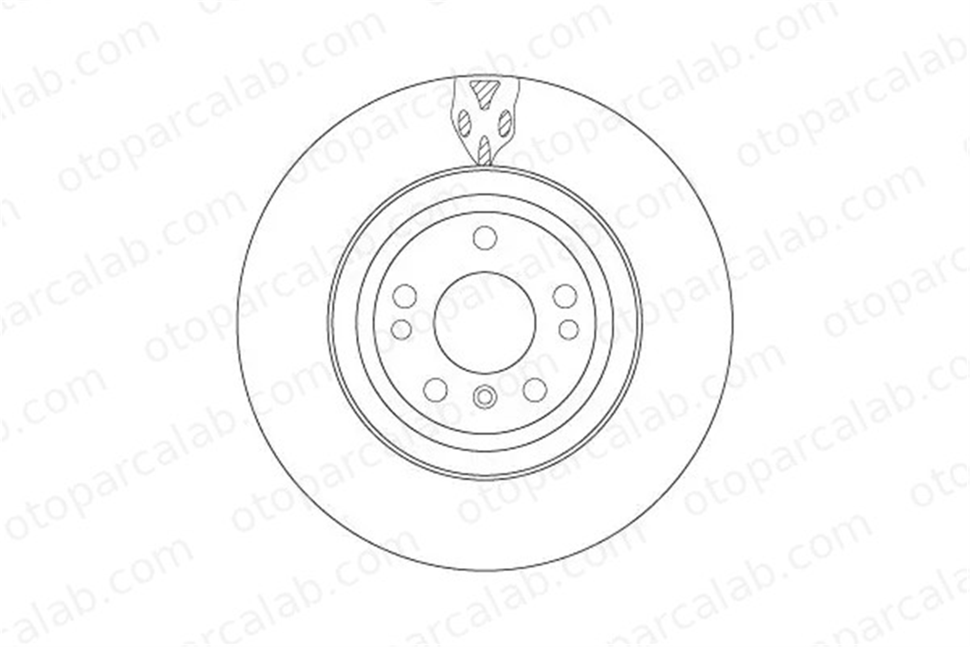 TRW DF6833S Fren Disk Ayna Ön Sağ ve Sol MERCEDES-BENZ GLE M-SERISI 1664210612 1664211300