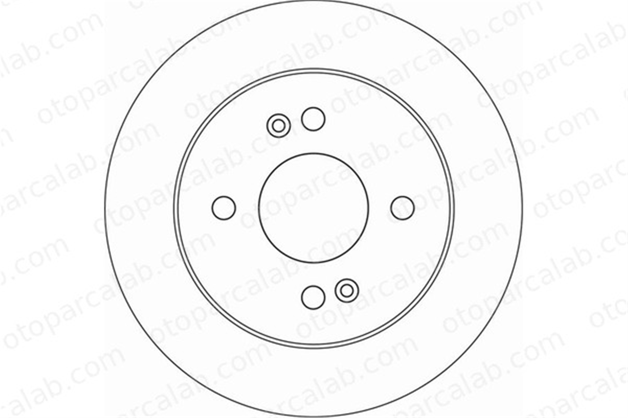 TRW DF6949 Fren Disk Ayna Arka Sağ ve Sol HYUNDAI i10 II i10 III 58411B4300 58411B9000