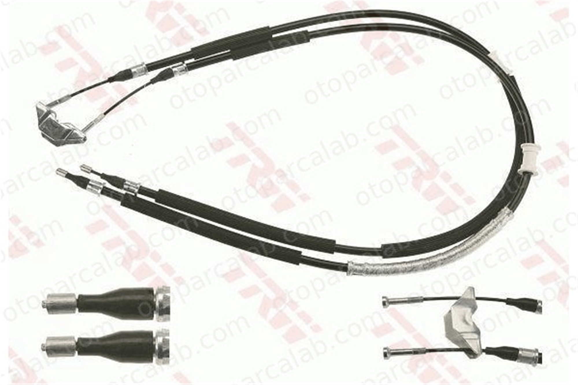 TRW GCH123 El Fren Teli Orta OPEL ASTRA G Station wagon ASTRA G Sedan 90539809 9127787