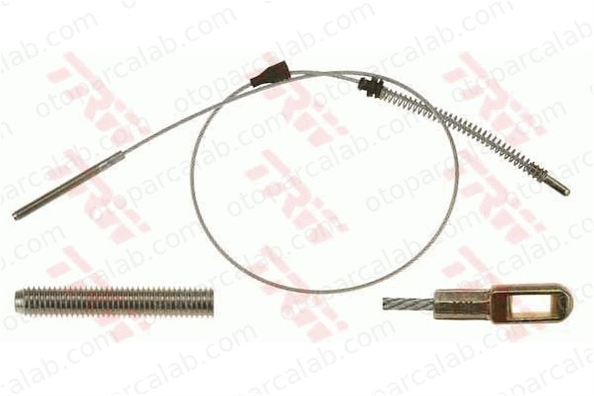TRW GCH1255 El Fren Teli Arka Sağ veya Sol OPEL CORSA A Hatchback CORSA A TR 522571 522587