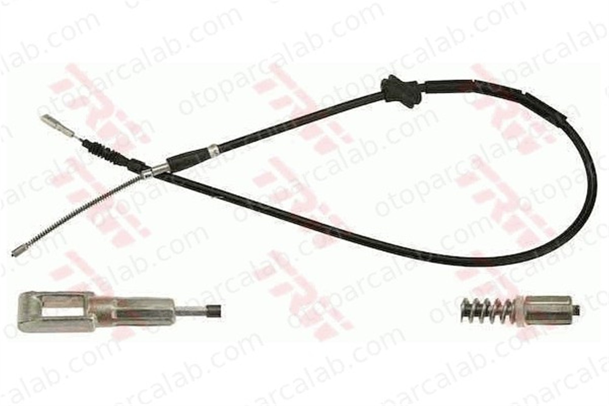 TRW GCH1544 El Fren Teli Arka Sağ veya Sol AUDI 80 B3 Sedan COUPE B3 893609722 893609722A