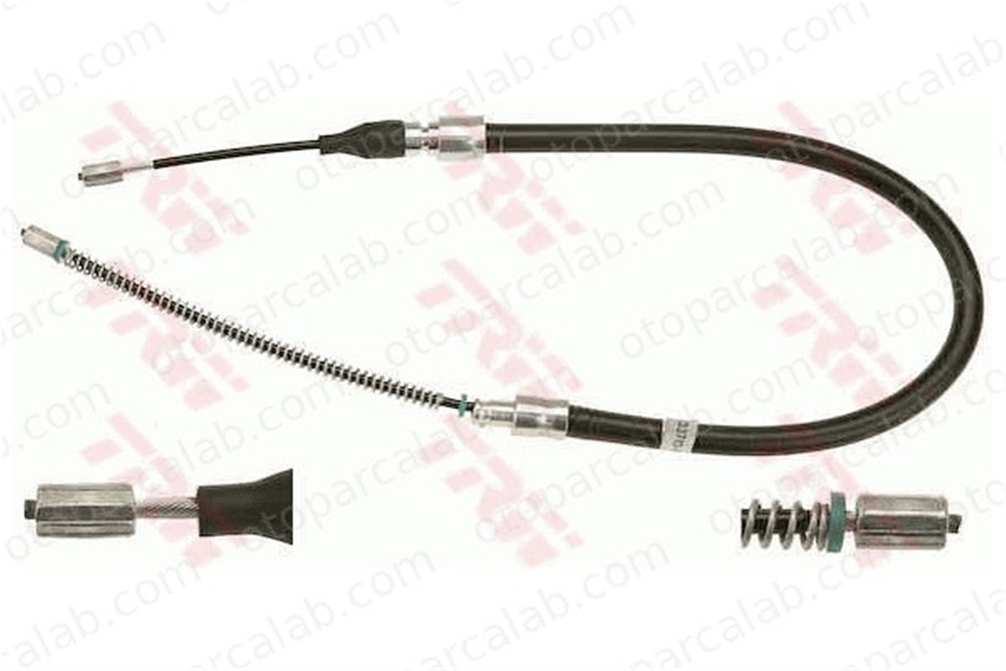 TRW GCH1666 El Fren Teli Arka Sağ veya Sol VW POLO Coupe POLO II 867609701