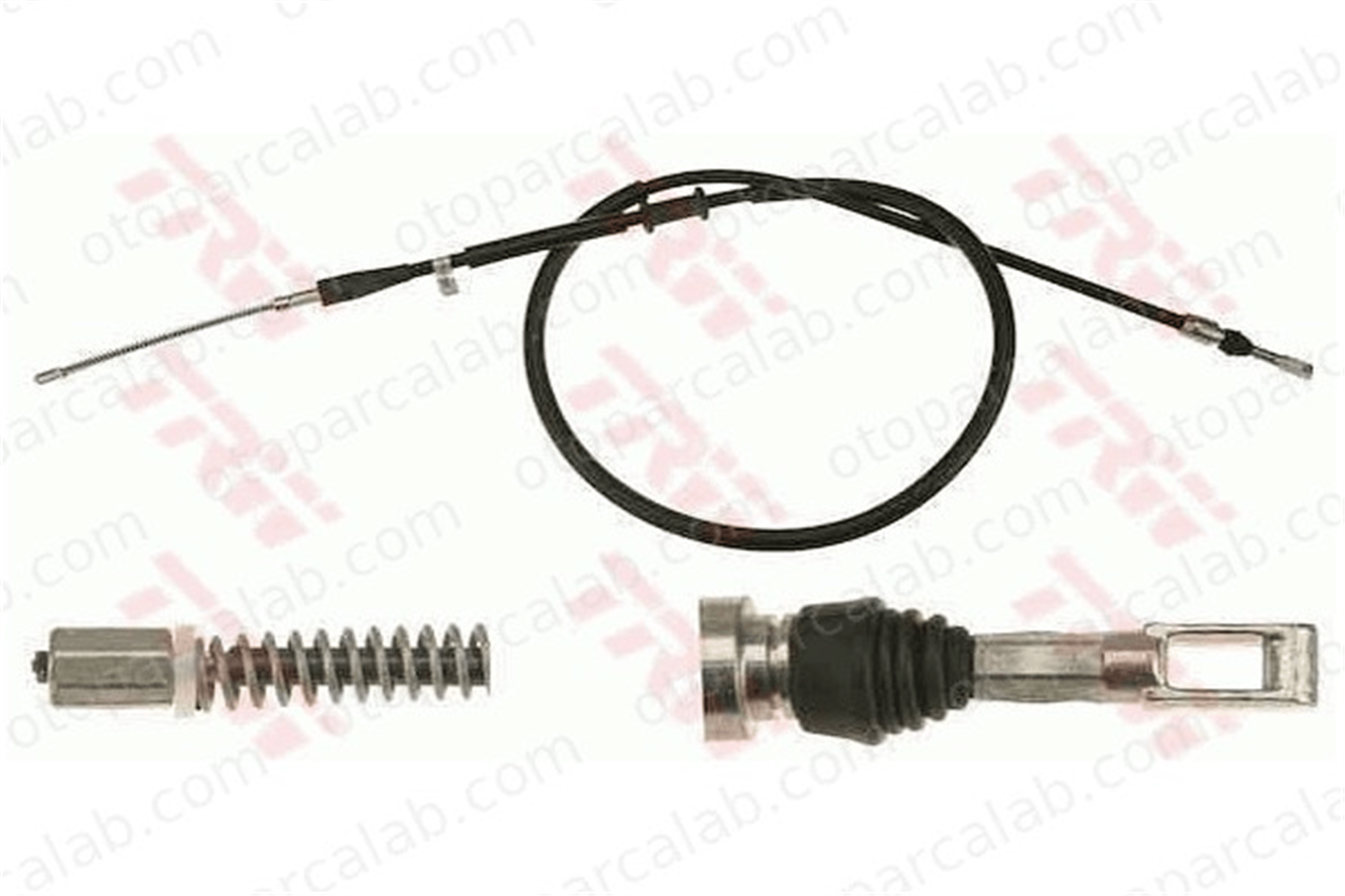 TRW GCH1771 El Fren Teli Arka Sağ veya Sol AUDI 80 B4 Sedan 80 B4 Avant 8A0609721AE 8A0609721E