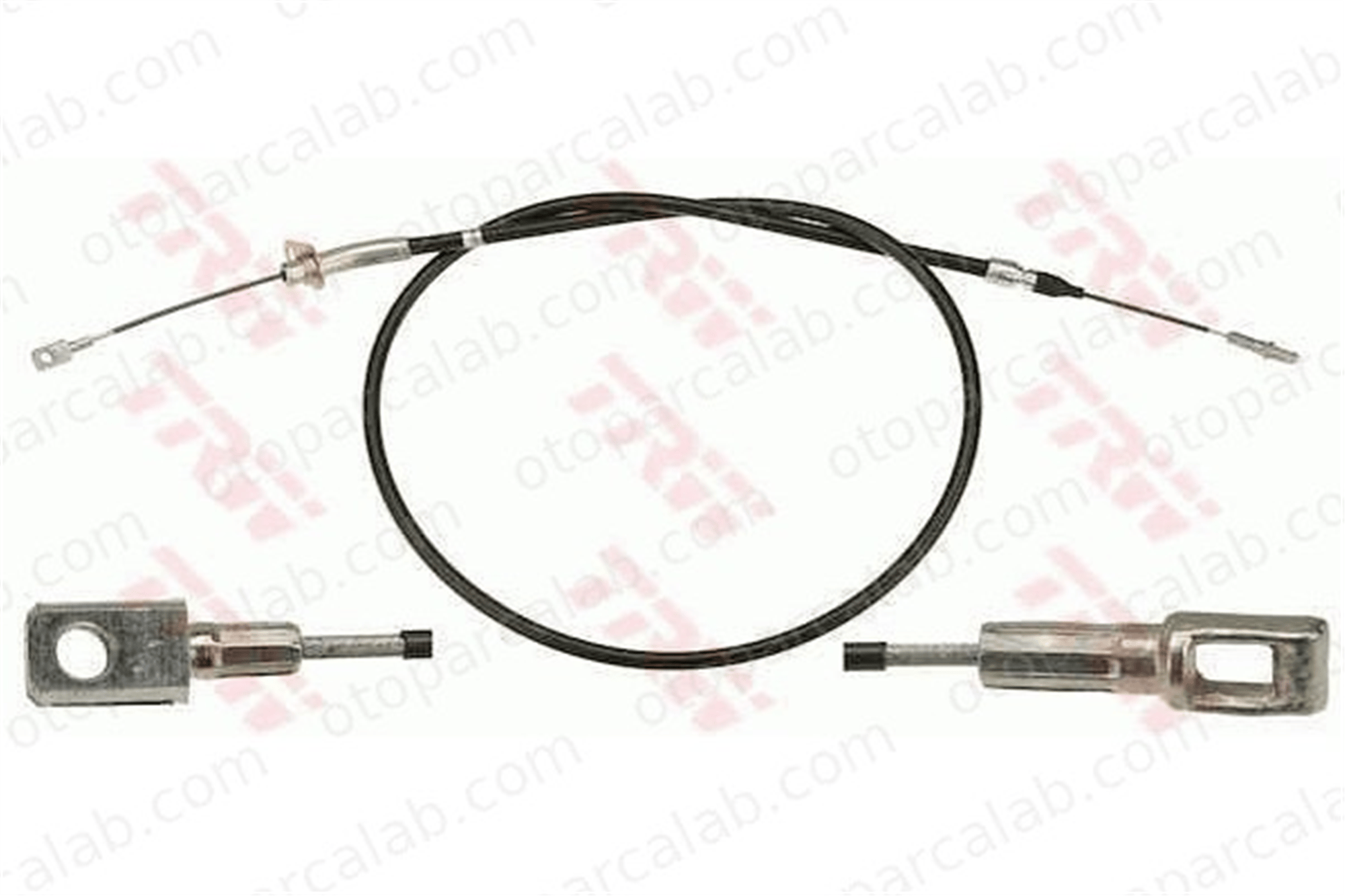 TRW GCH1826 El Fren Teli Arka Sağ veya Sol MERCEDES-BENZ 123 Sedan 123 T-Model 1234200585 A1234200585