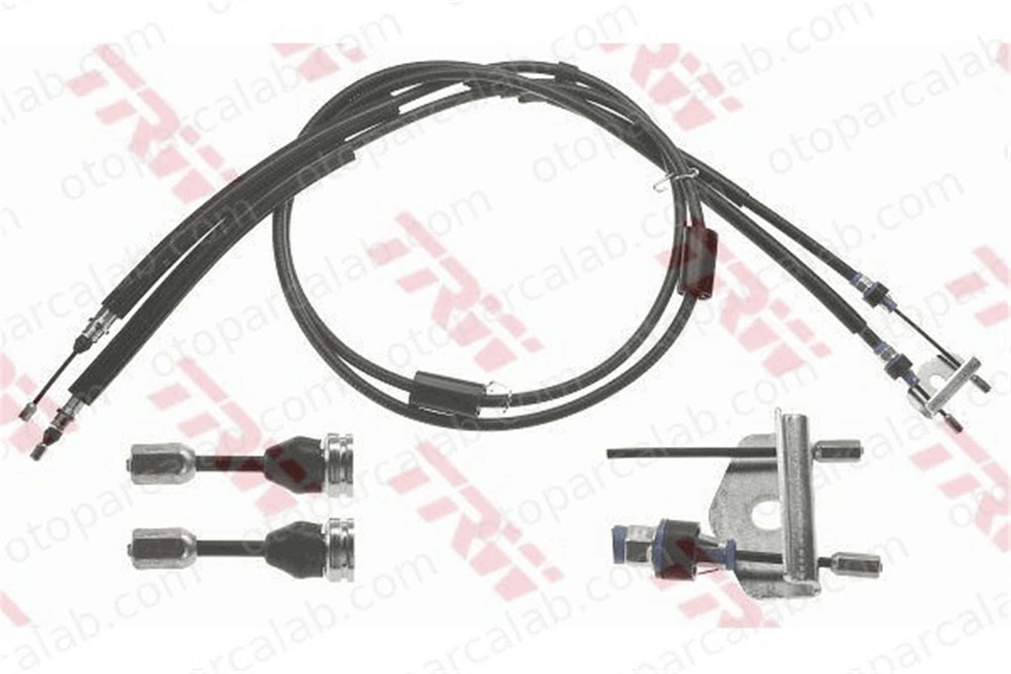 TRW GCH390 El Fren Teli Arka Sağ veya Sol FORD FOCUS C-MAX FOCUS II 1223579 1234296