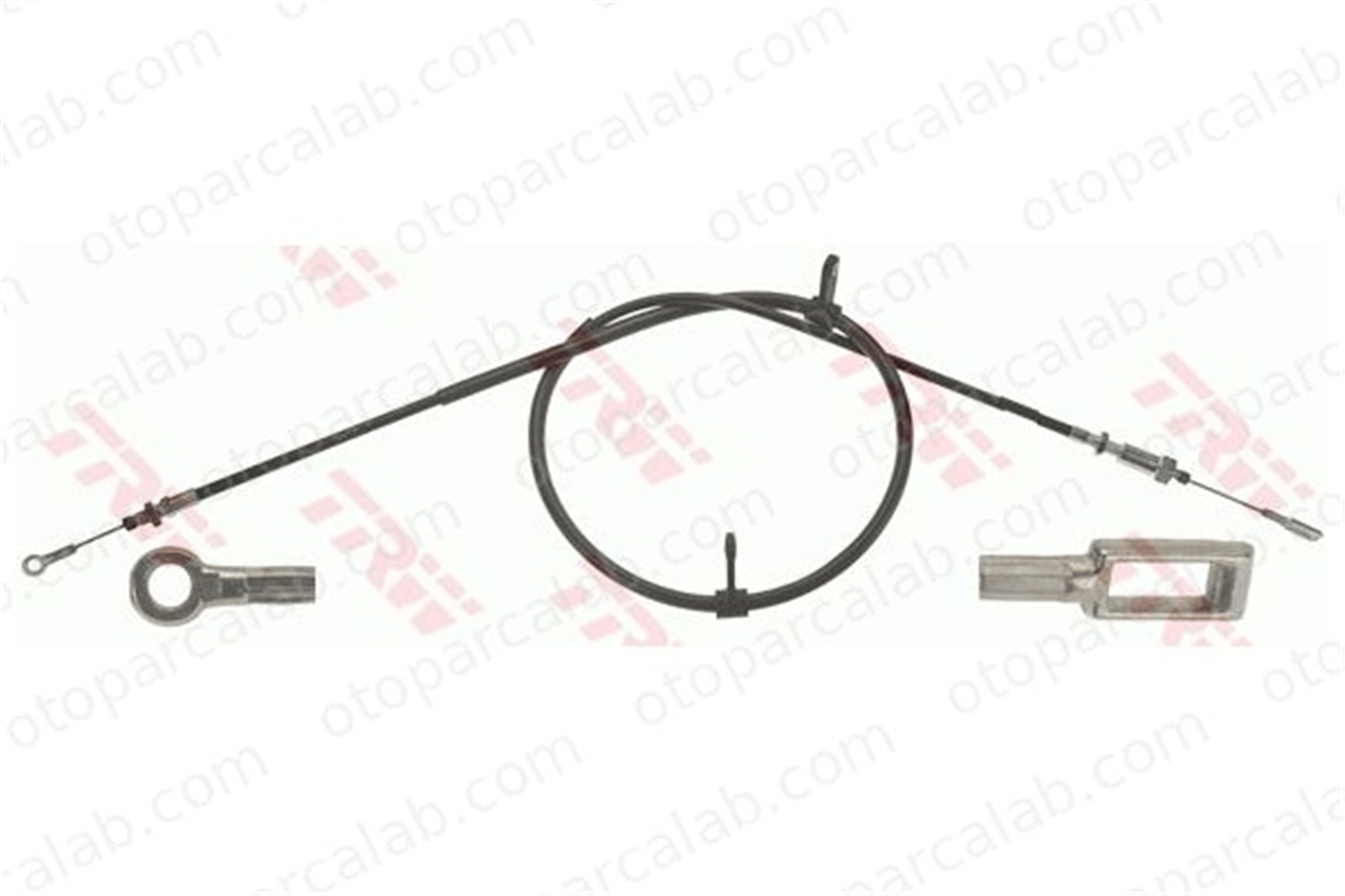 TRW GCH588 El Fren Teli Ön Sağ veya Sol CITROËN JUMPER Panelvan/Van PEUGEOT BOXER Platform şasi 1370472080 1643207780