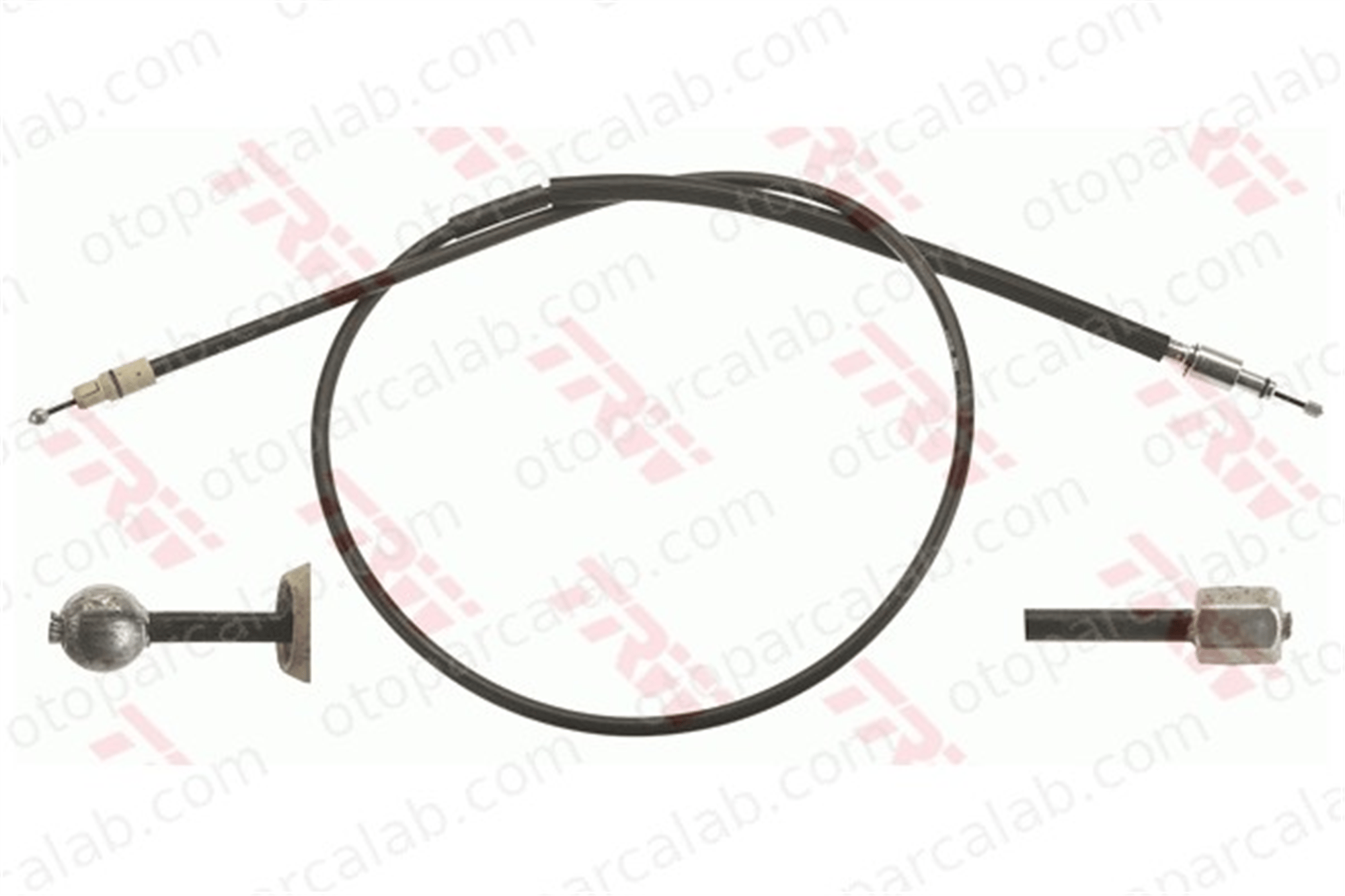 TRW GCH717 El Fren Teli Arka Sağ veya Sol VW TOUAREG PORSCHE CAYENNE 95542414110 7L0609721A
