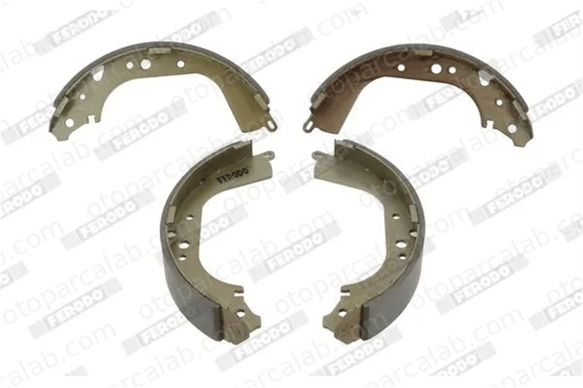 TRW GS8933 Fren Pabuçlu Balata Arka TOYOTA HILUX V Pick-up 4 RUNNER III 449526050 04495-26050