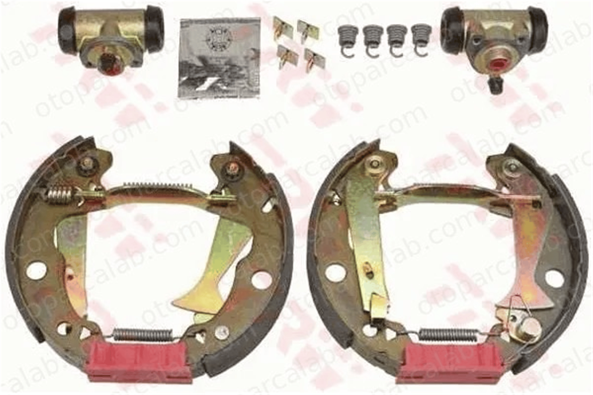 TRW GSK1011 Fren Pabuçlu Balata Arka RENAULT 5 4 7701202585 7701203437