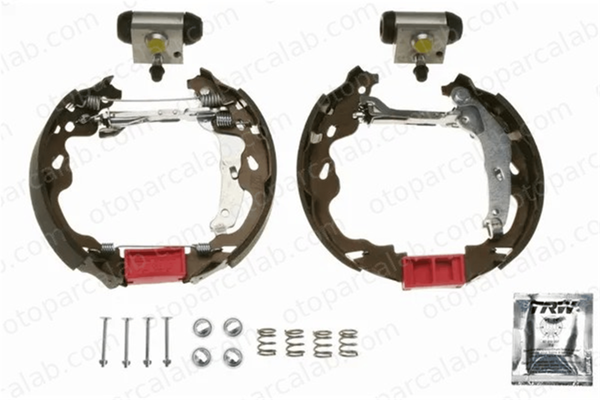 TRW GSK1152 Fren Pabuçlu Balata Arka CITROËN C1 TOYOTA AYGO 424217 424216
