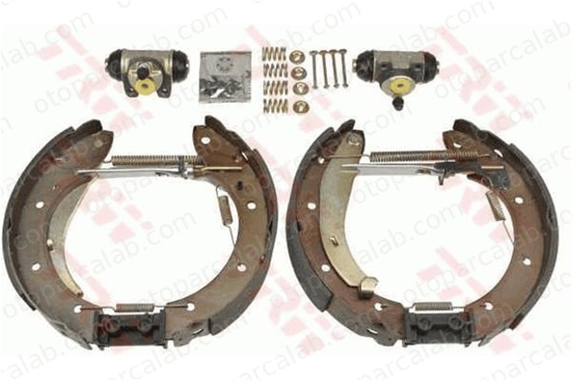 TRW GSK1223 Fren Pabuçlu Balata Arka PEUGEOT 405 II Break 405 I 42417N 42414H