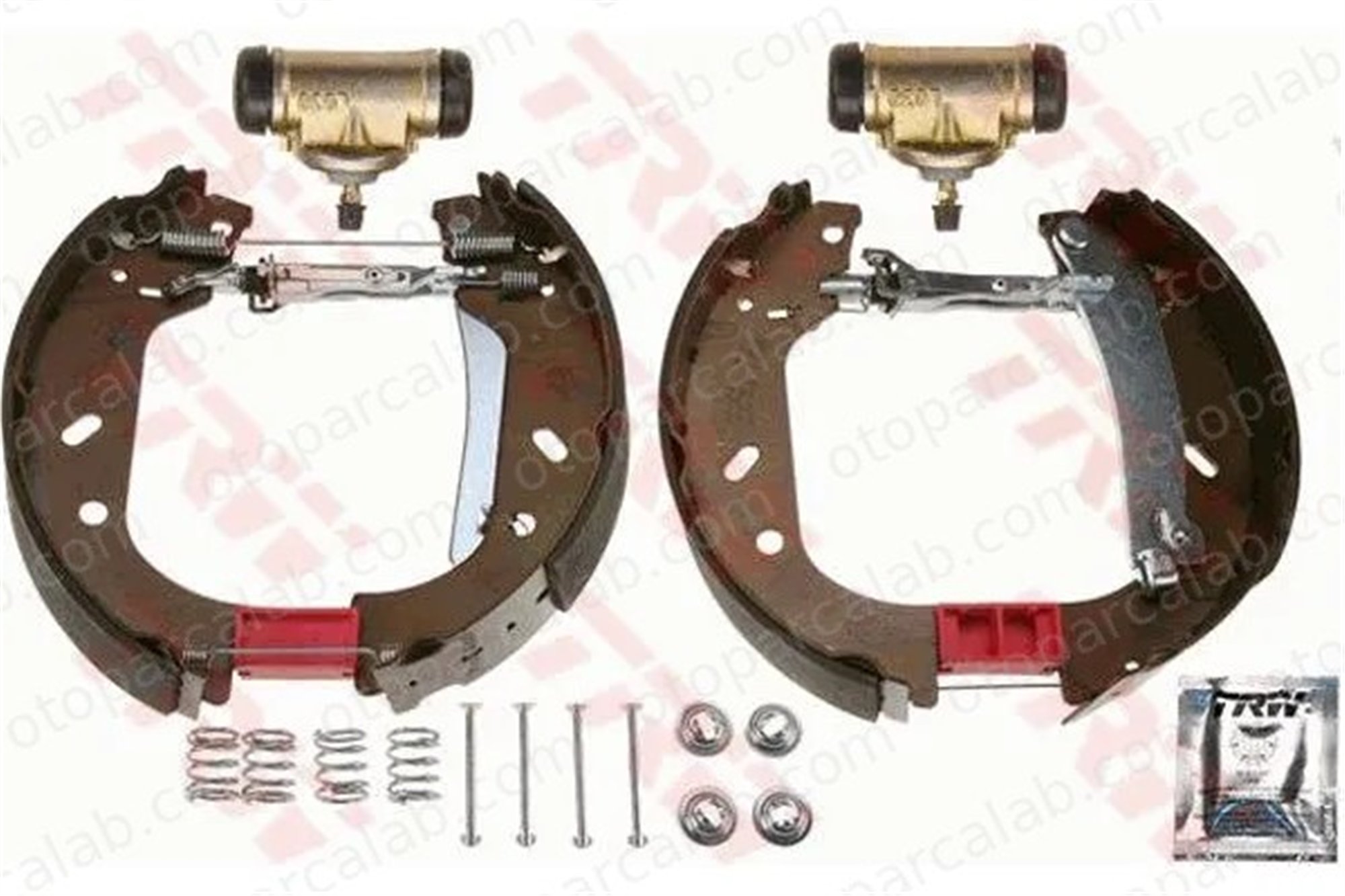 TRW GSK1224 Fren Pabuçlu Balata Arka CITROËN JUMPY FIAT ULYSSE 42415Z 42416J