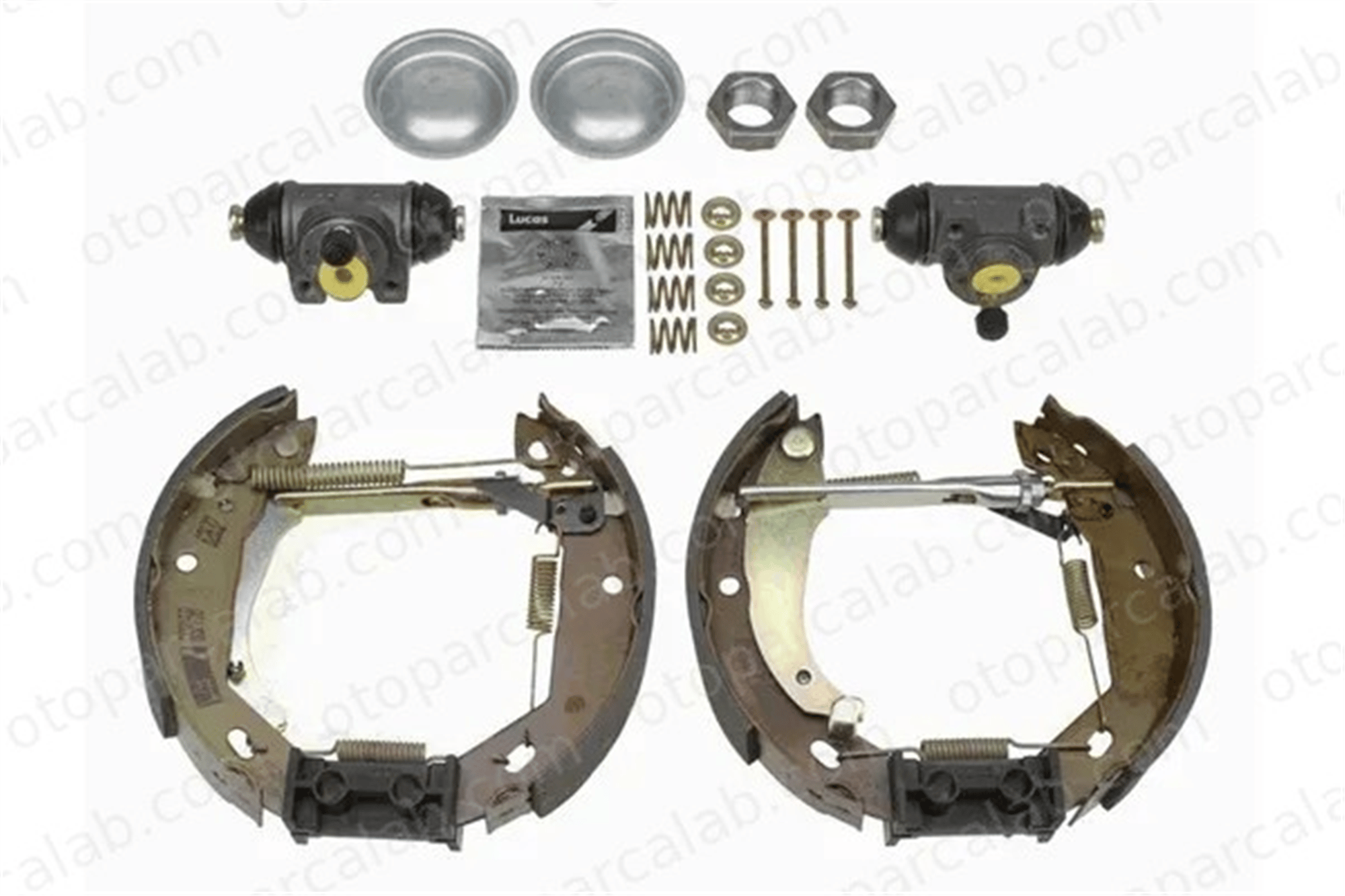 TRW GSK1239 Fren Pabuçlu Balata Arka PEUGEOT 205 II 205 I 42412G 424163