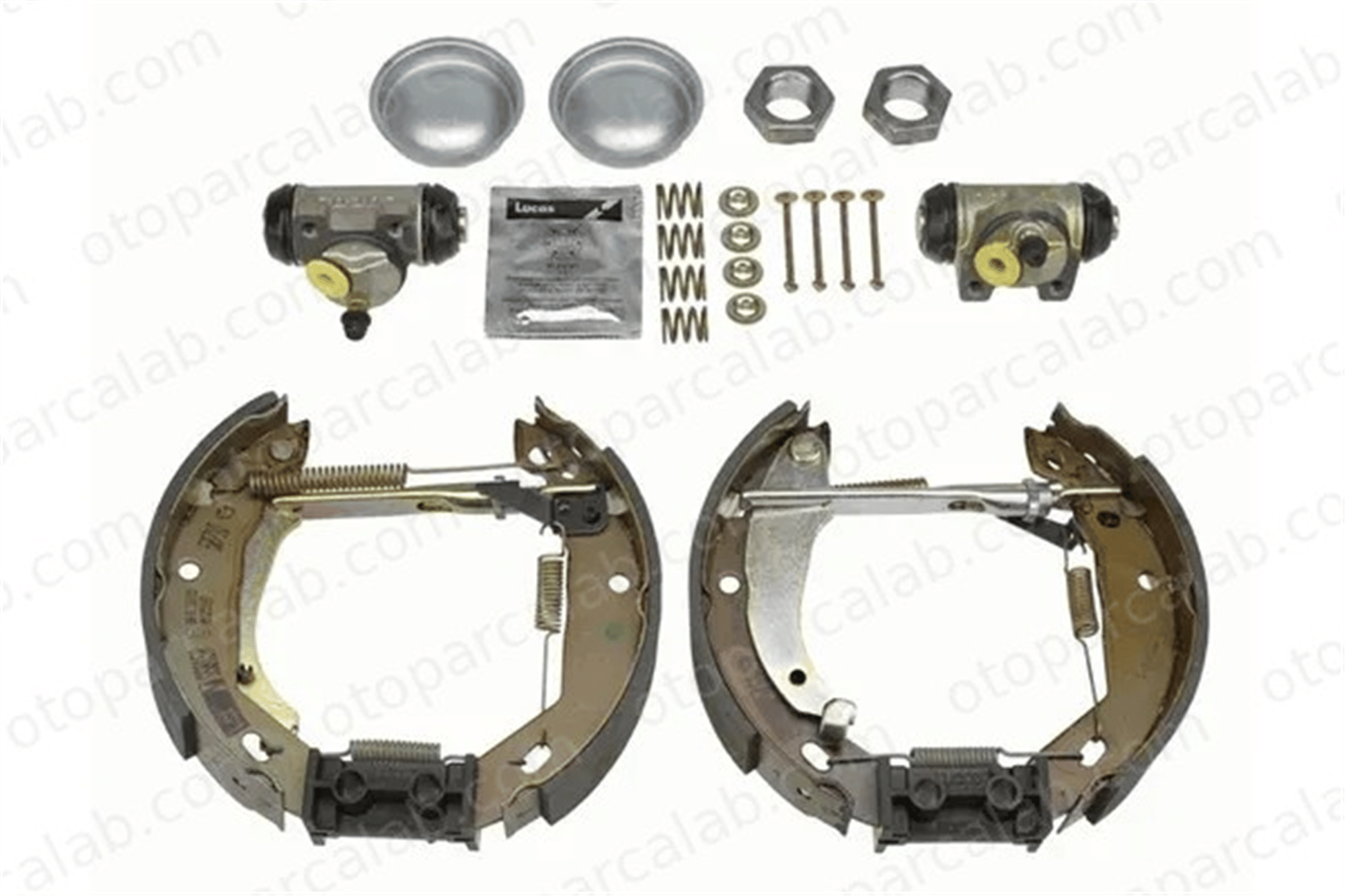 TRW GSK1240 Fren Pabuçlu Balata Arka PEUGEOT 309 I RENAULT 11 42412H 424170