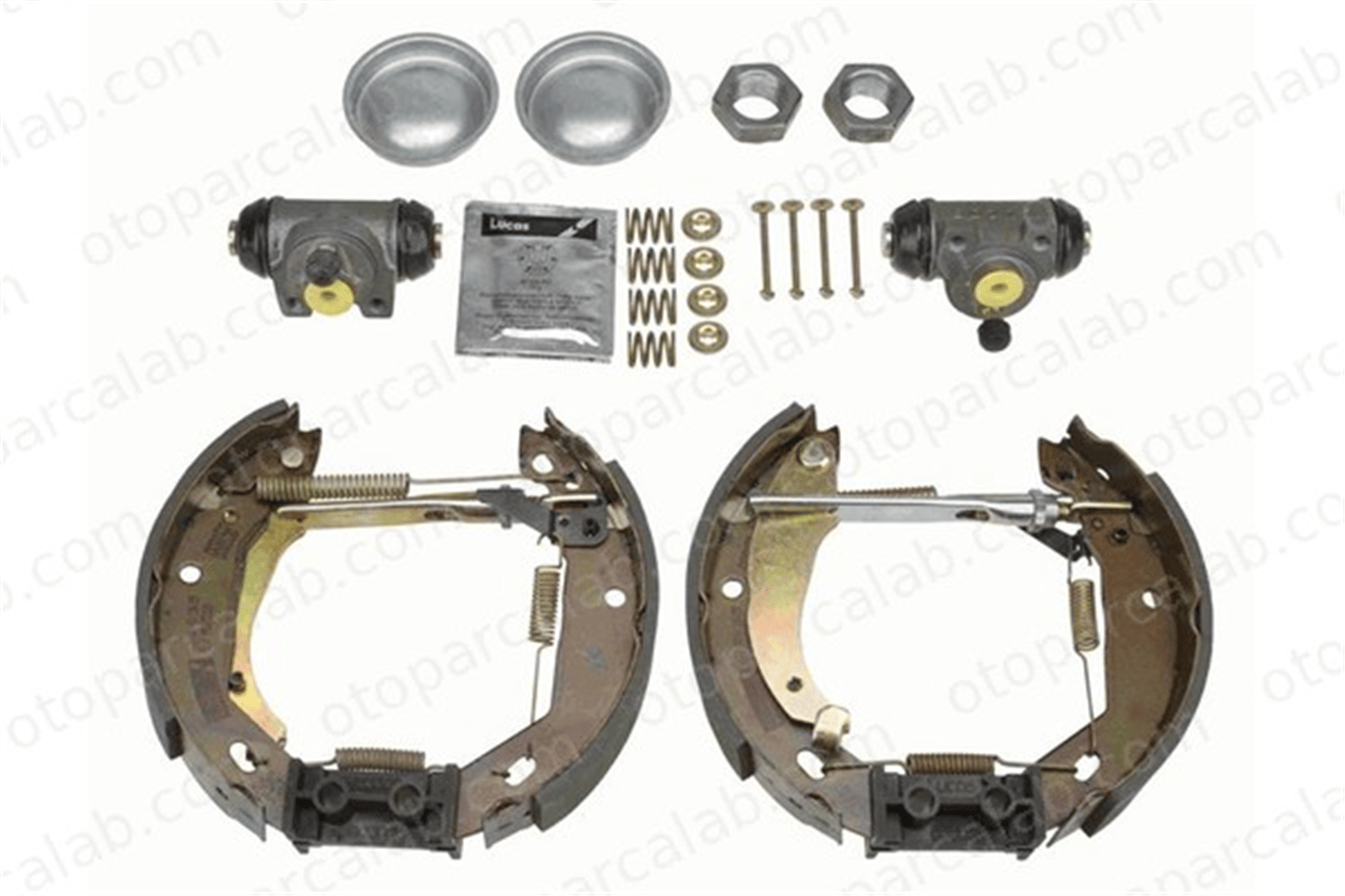 TRW GSK1243 Fren Pabuçlu Balata Arka PEUGEOT 205 I Cabrio 205 II 42419E 42412R