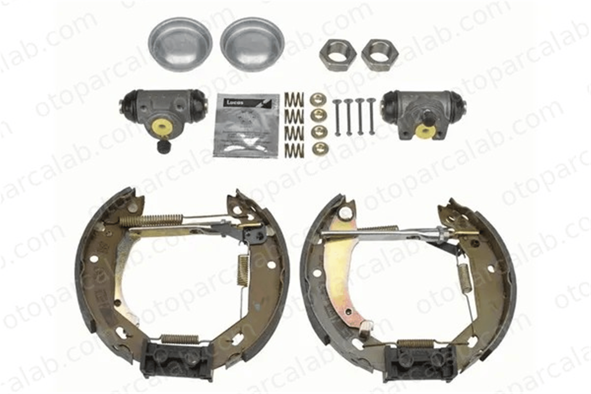 TRW GSK1247 Fren Pabuçlu Balata Arka PEUGEOT 306 306 Hatchback 42419C 42414A