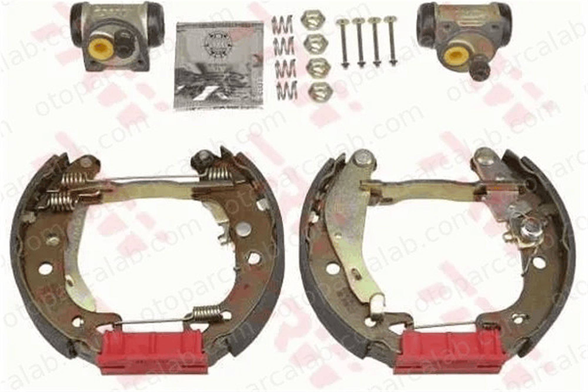 TRW GSK1248 Fren Pabuçlu Balata Arka CITROËN SAXO PEUGEOT 106 I 42415A 42416A