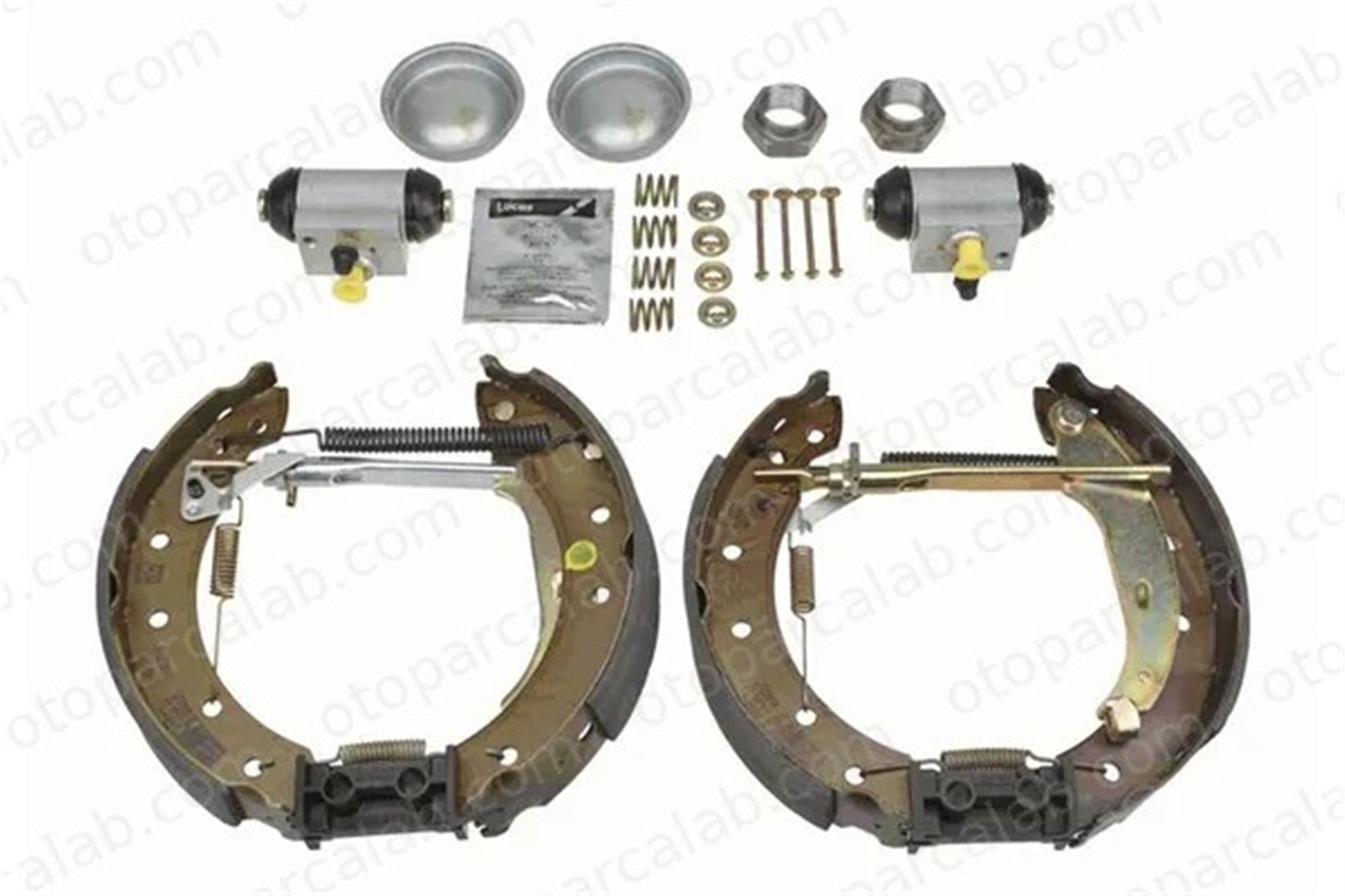 TRW GSK1255 Fren Pabuçlu Balata Arka CITROËN SAXO PEUGEOT 206 Hatchback 42417E 42419H