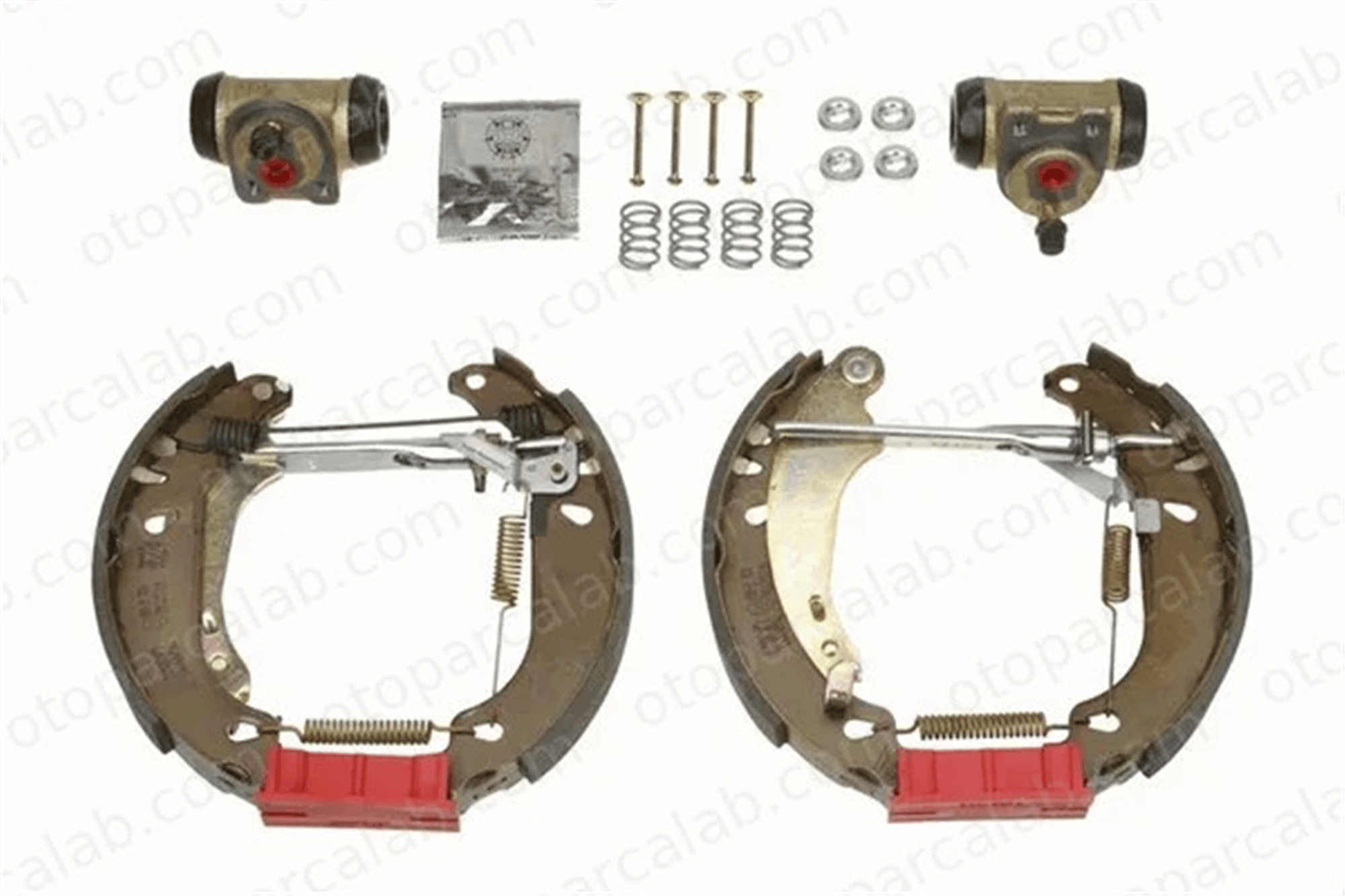 TRW GSK1259 Fren Pabuçlu Balata Arka PEUGEOT 206 Hatchback 206 SW 115595611 42418J