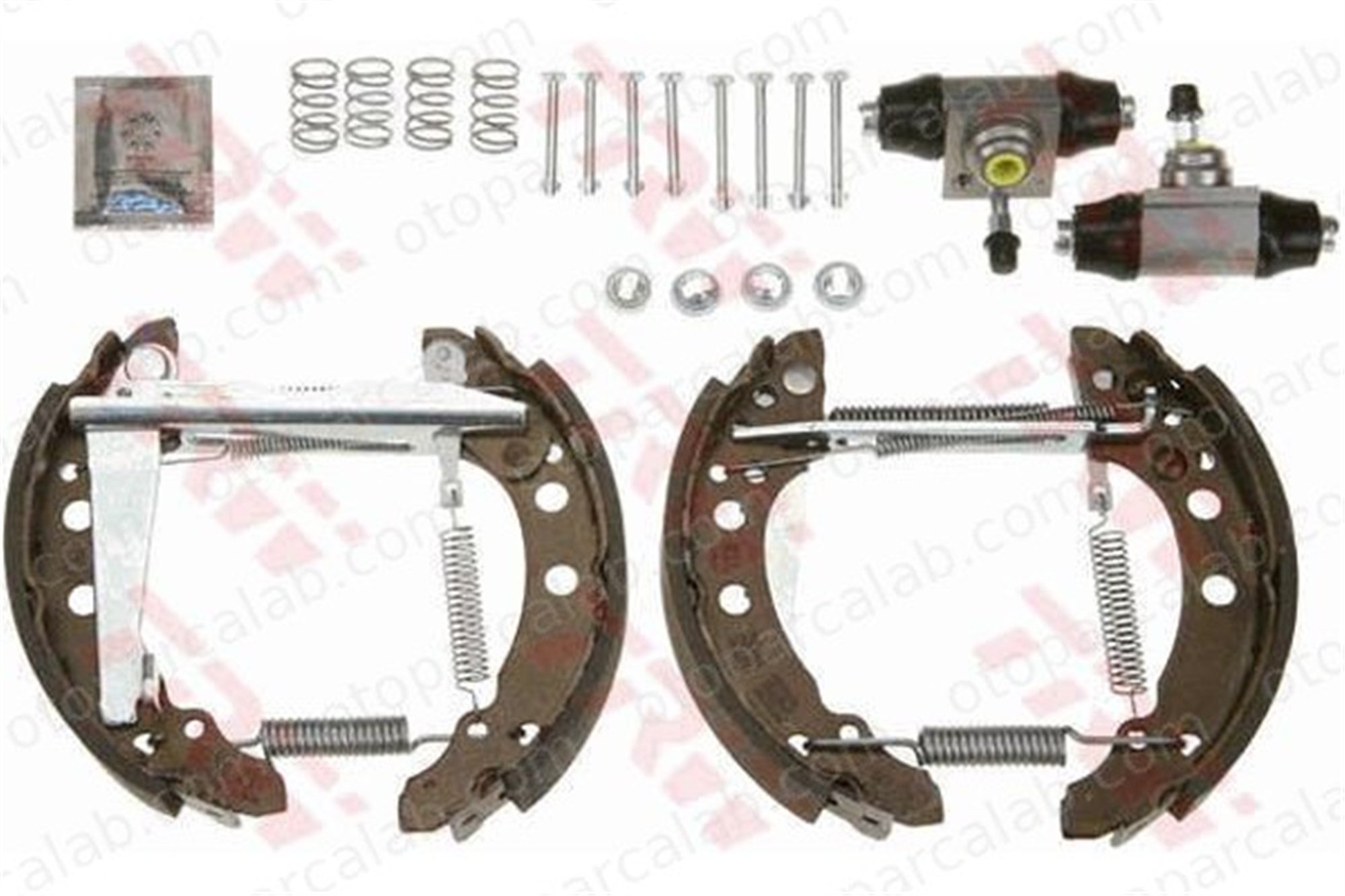 TRW GSK1501 Fren Pabuçlu Balata Arka VW JETTA II GOLF II 331698100