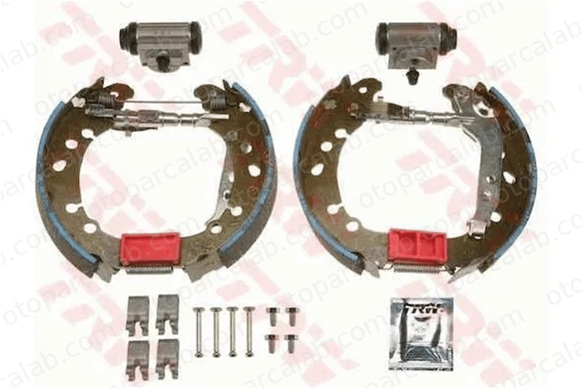 TRW GSK1907 Fren Pabuçlu Balata Arka TOYOTA YARIS 49070D010 049070D010