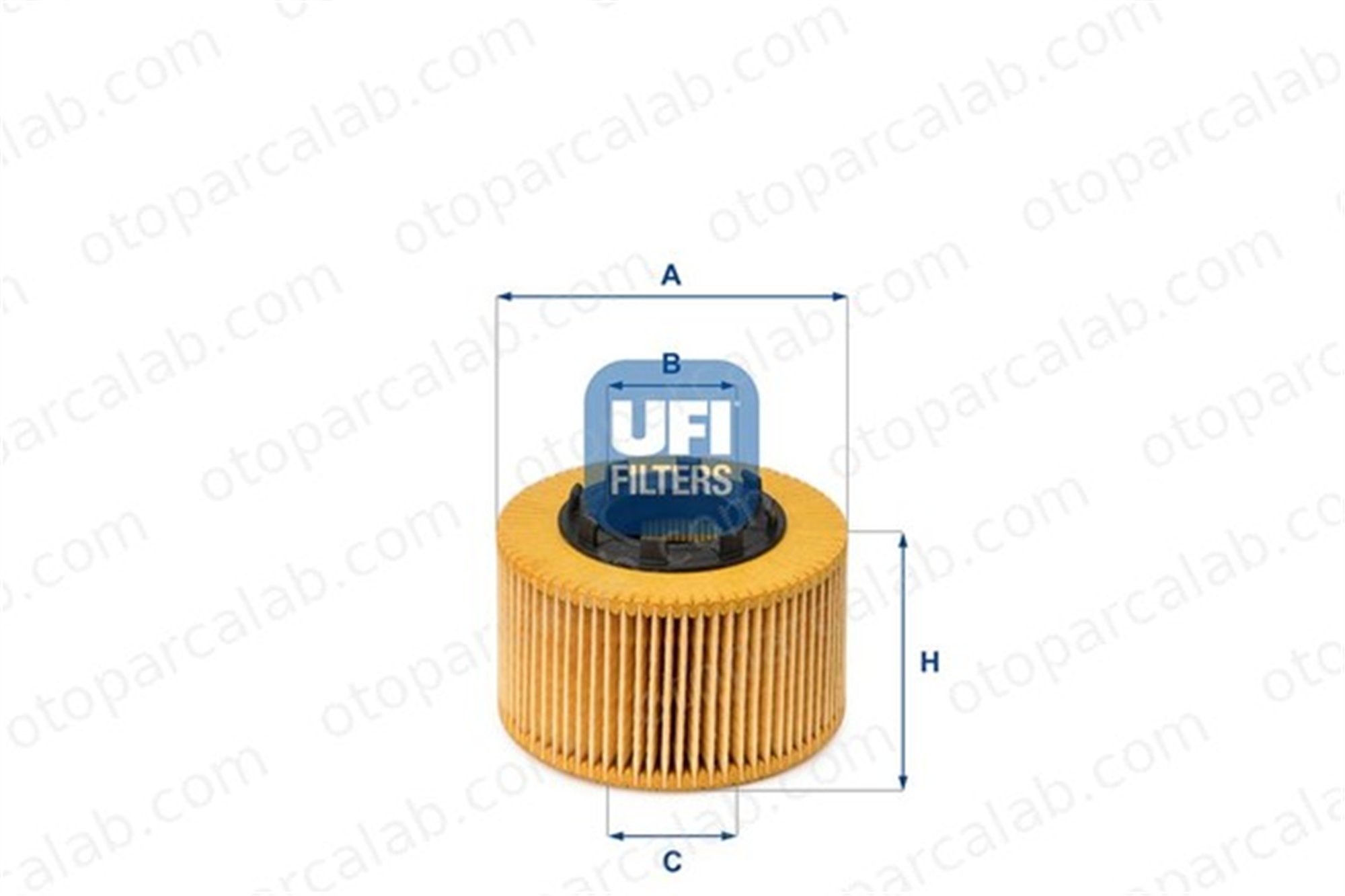 UFI 25.015.00 Yağ Filtresi FORD TRANSIT Panelvan/Van TRANSIT Minibüs/Otobüs 2501500 1088179