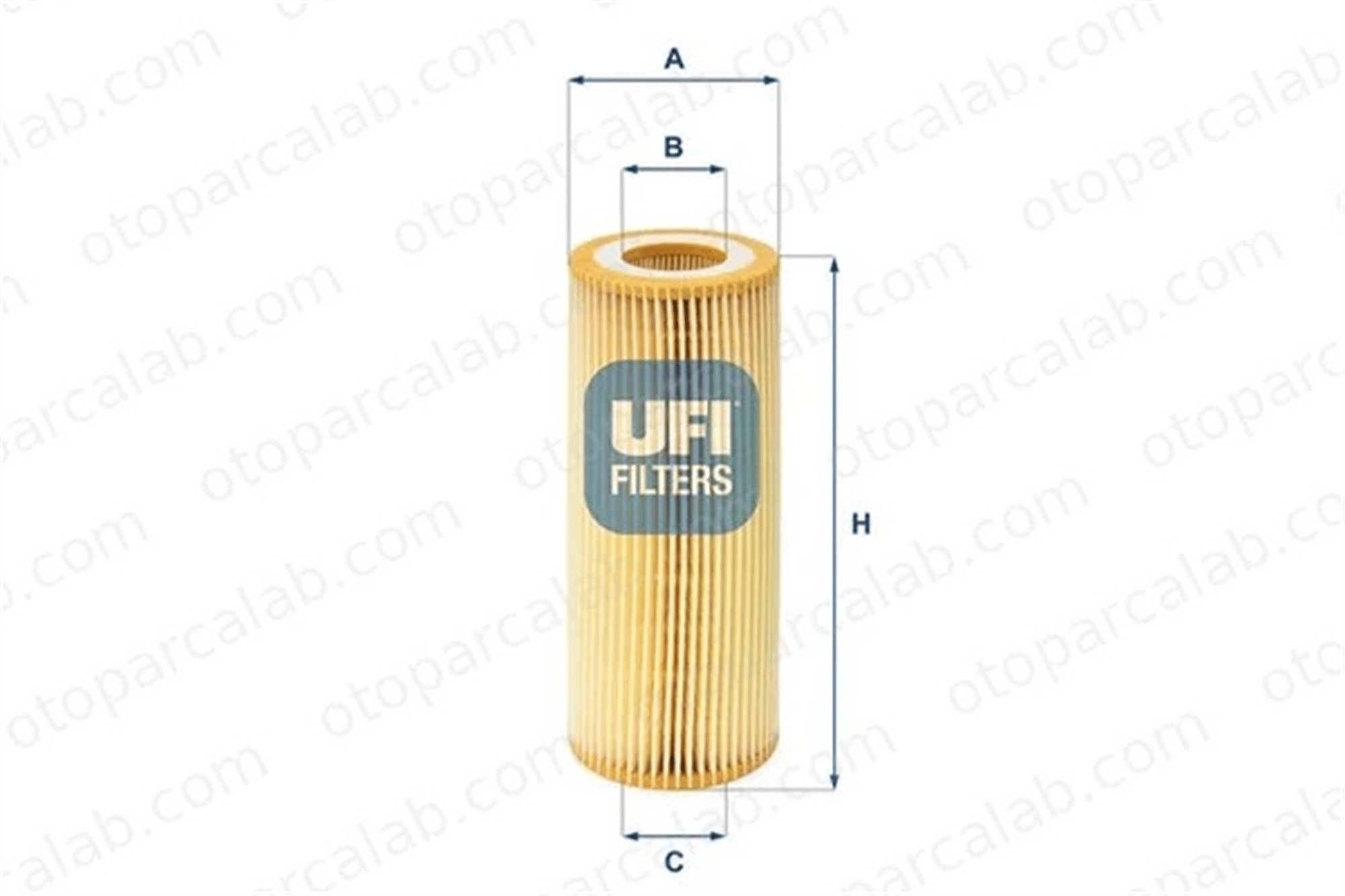 UFI 25.021.00 Yağ Filtresi BMW 3 3 Touring 11427787697
