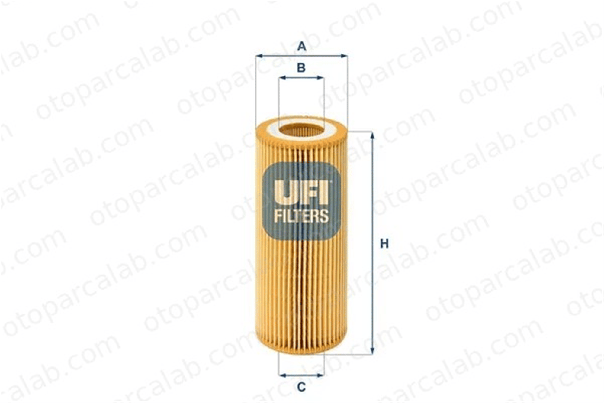 UFI 25.048.00 Yağ Filtresi BMW 5 5 Touring 2504800 11427788454