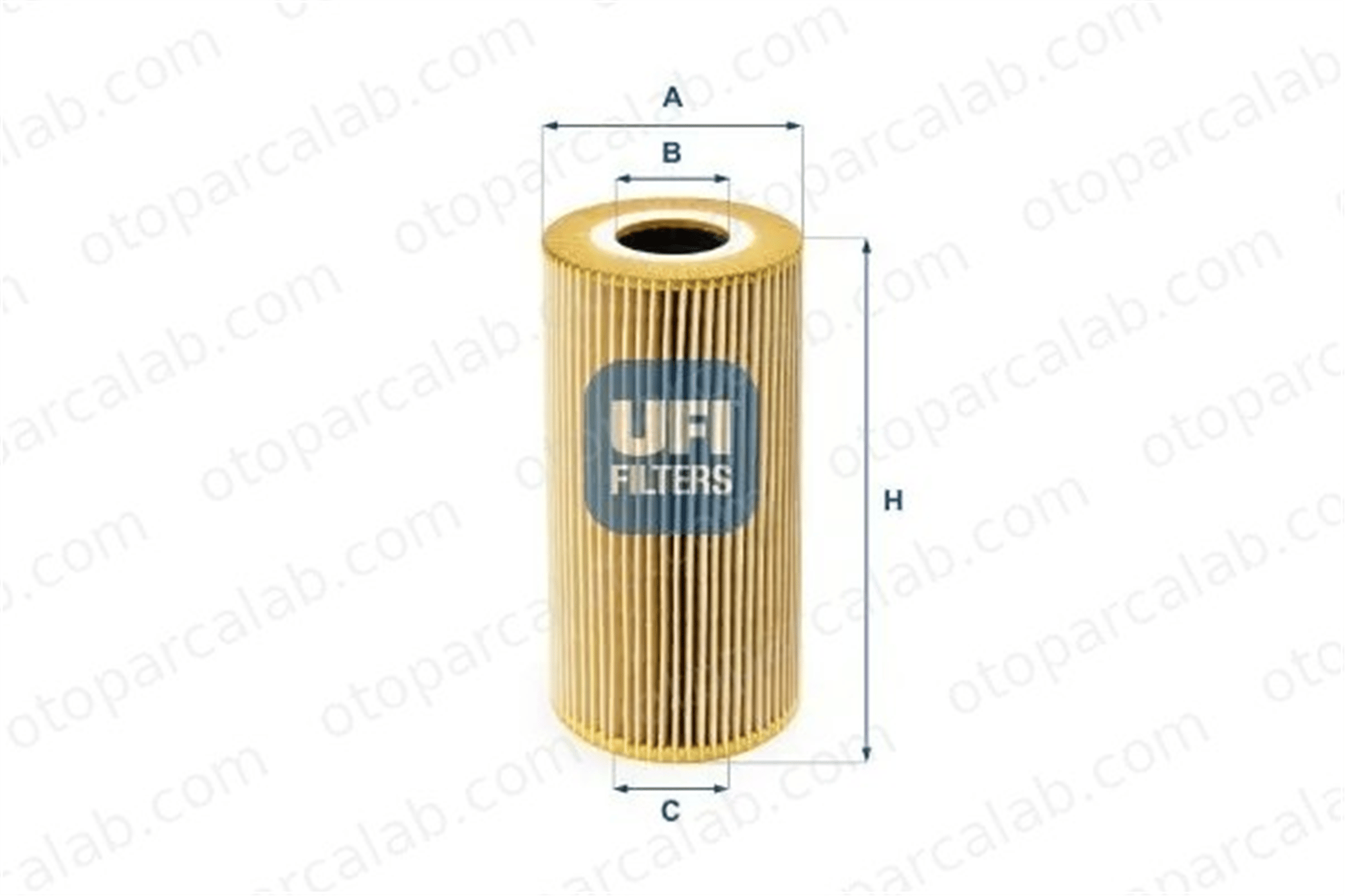 UFI 25.095.00 Yağ Filtresi MAN F90 TGS I 2509500 F926202510010