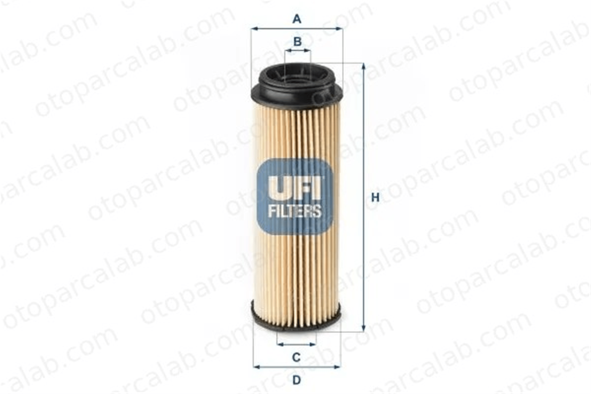 UFI 25.252.00 Yağ Filtresi BMW 5 6 Gran Turismo 11428583898 TO153