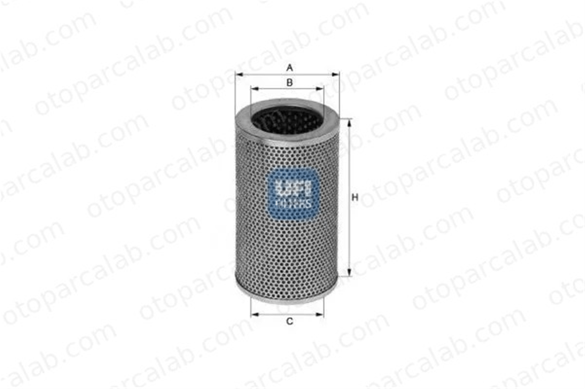 UFI 25.408.00 Yağ Filtresi AUSTIN METRO I Fastback ALLEGRO I Hatchback 2540800 35290