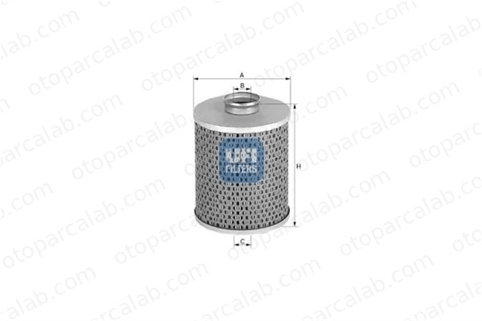 UFI 25.535.00 Yağ Filtresi MERCEDES-BENZ AROCS ACTROS MP4 / MP5 2553500 832934