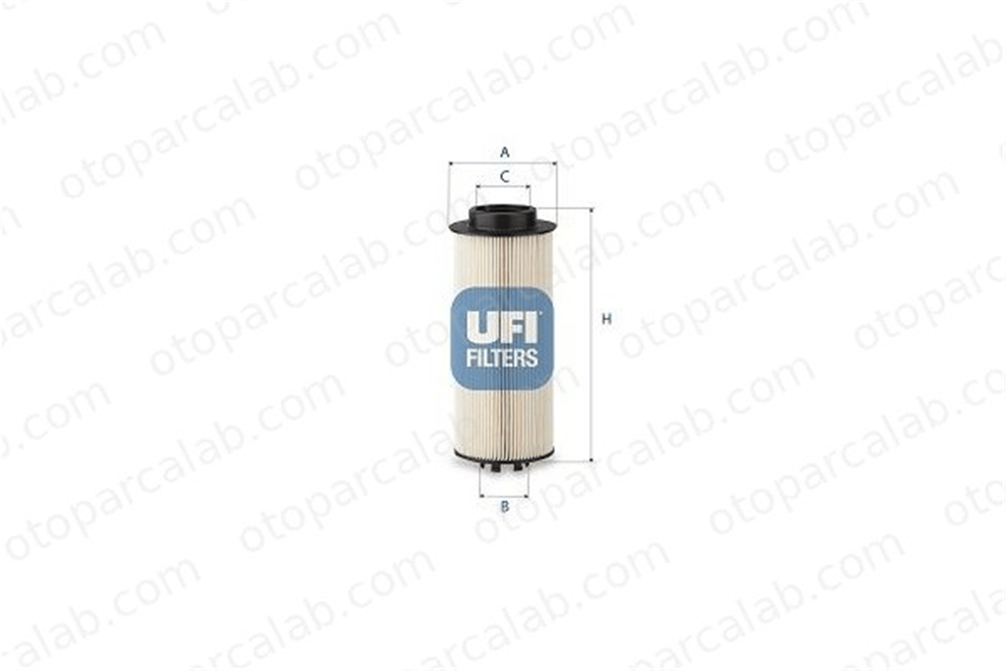 UFI 26.024.00 Yakıt Filtresi TATRA PHOENIX 2602400 1616361