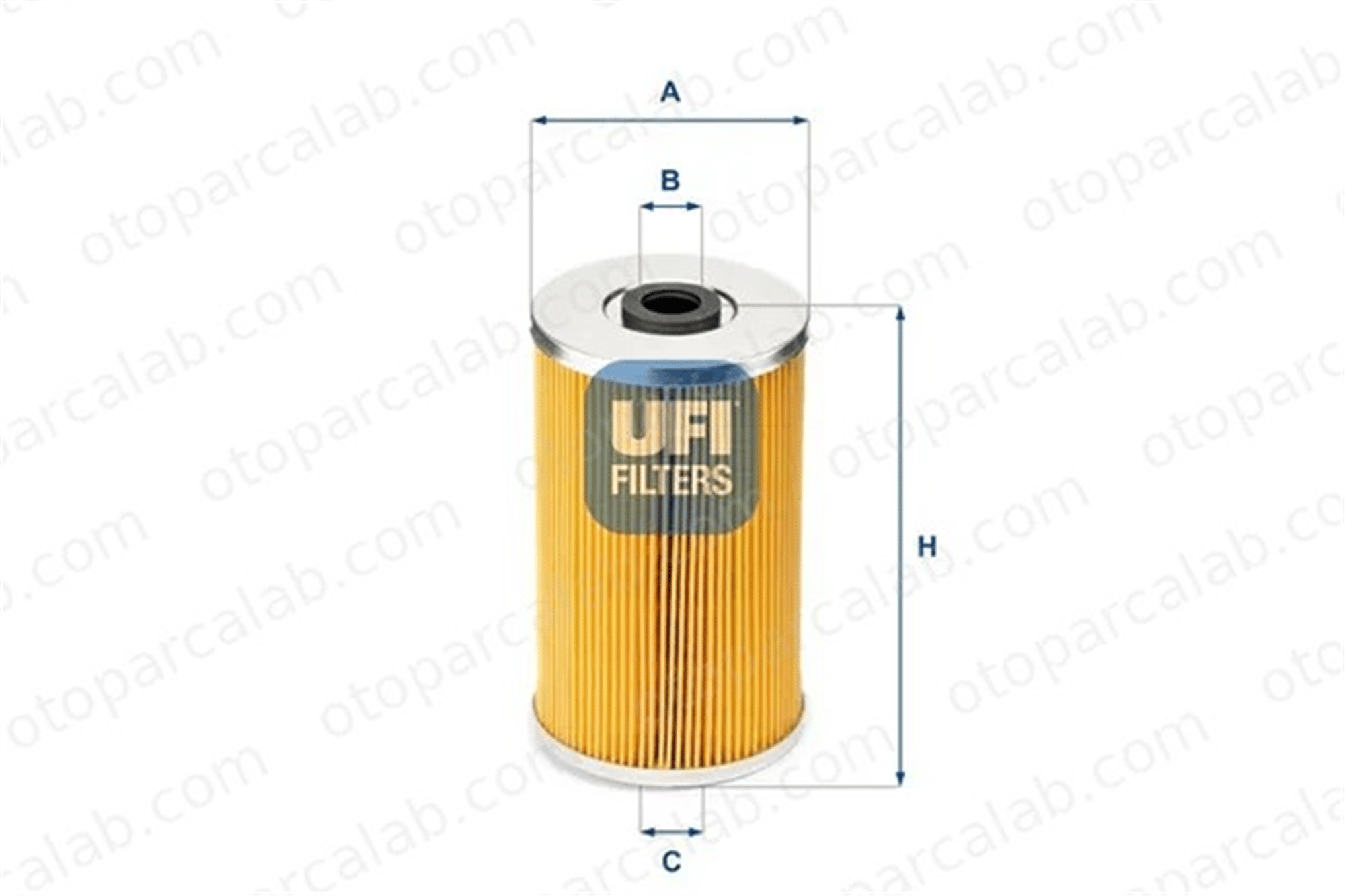 UFI 26.609.00 Yakıt Filtresi MERCEDES-BENZ S-SERISI Sedan COUPE 2660900 4774715