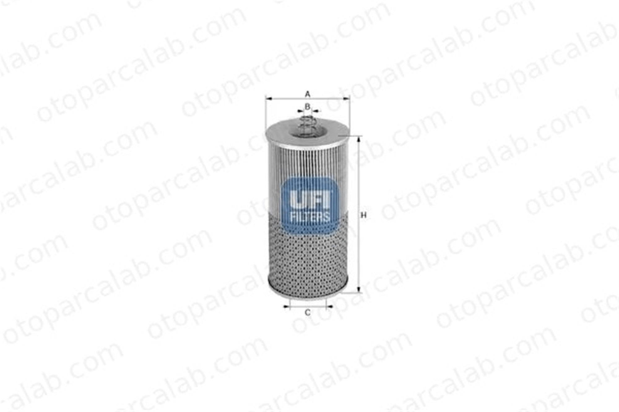 UFI 26.610.00 Yakıt Filtresi MERCEDES-BENZ /8 PEUGEOT J7 Minibüs/Otobüs 2661000 1909113