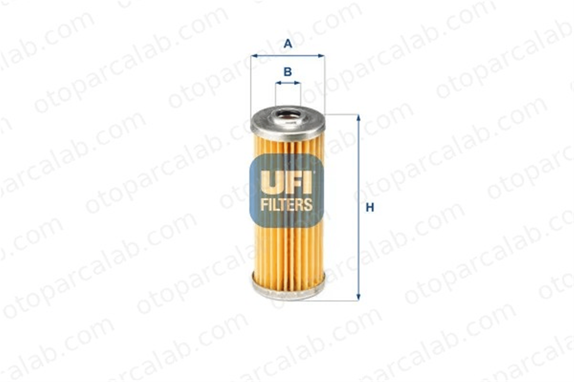 UFI 26.683.00 Yakıt Filtresi MCCORMICK F Series X7 2668300 83173