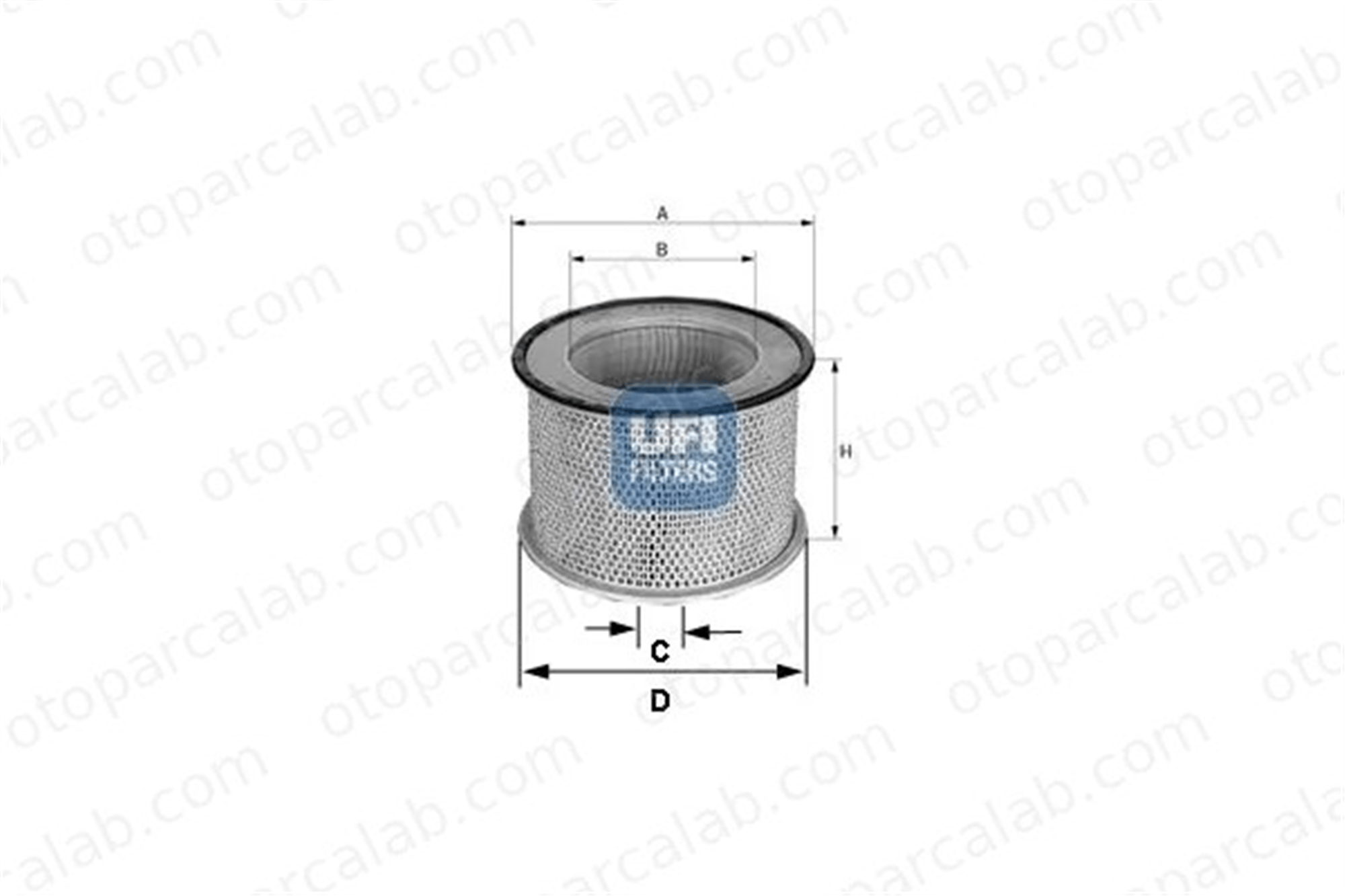 UFI 27.032.00 Hava Filtresi DEUTZ-FAHR AGROTRON DX CA284 4S6600