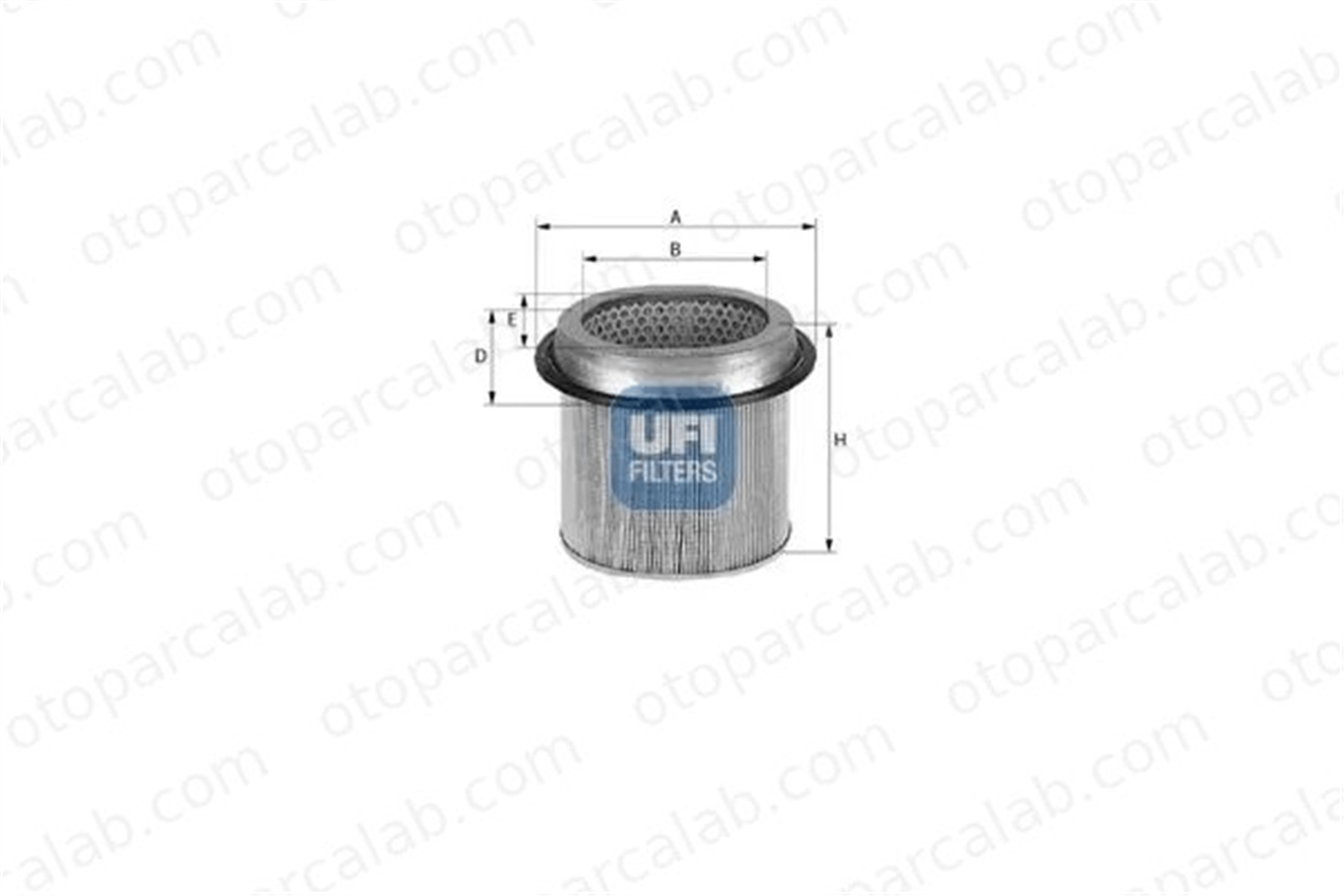 UFI 27.171.00 Hava Filtresi MITSUBISHI GALANT VI GALANT VI Sedan 2811332510 MD603932