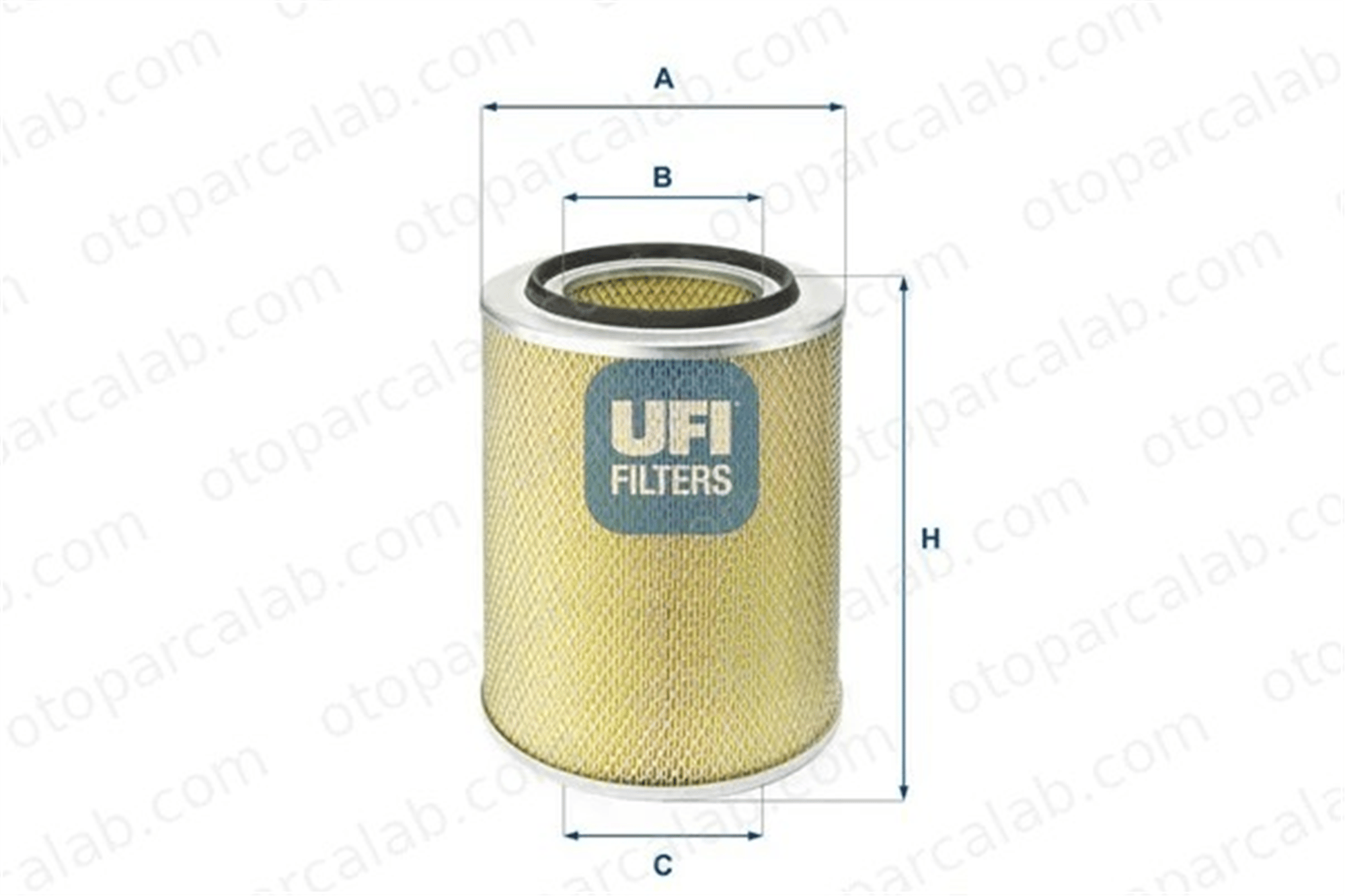 UFI 27.183.00 Hava Filtresi VW GOLF II DERBY 1905983