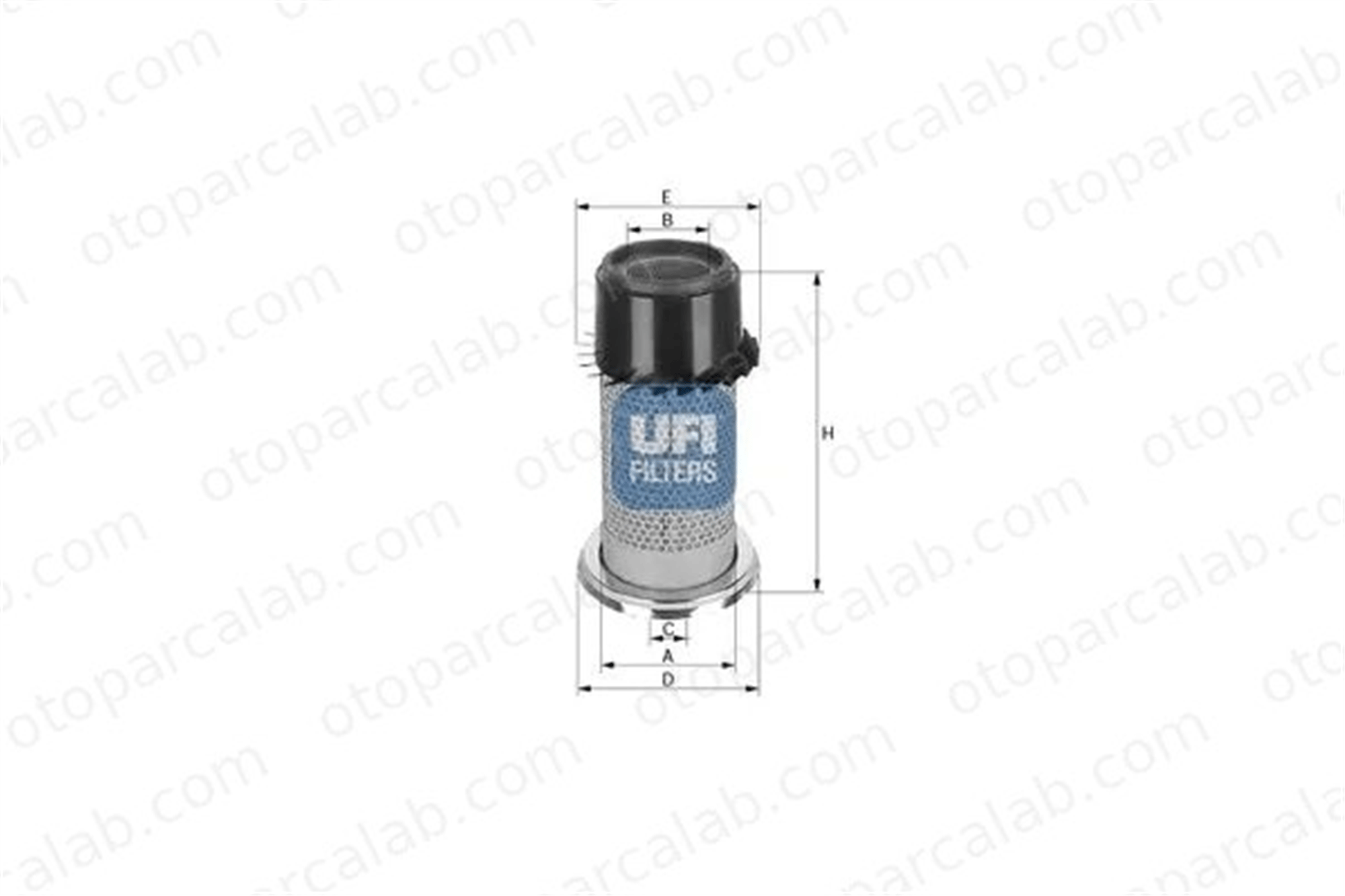 UFI 27.227.00 Hava Filtresi FIAT 90 66 71415282 71467030