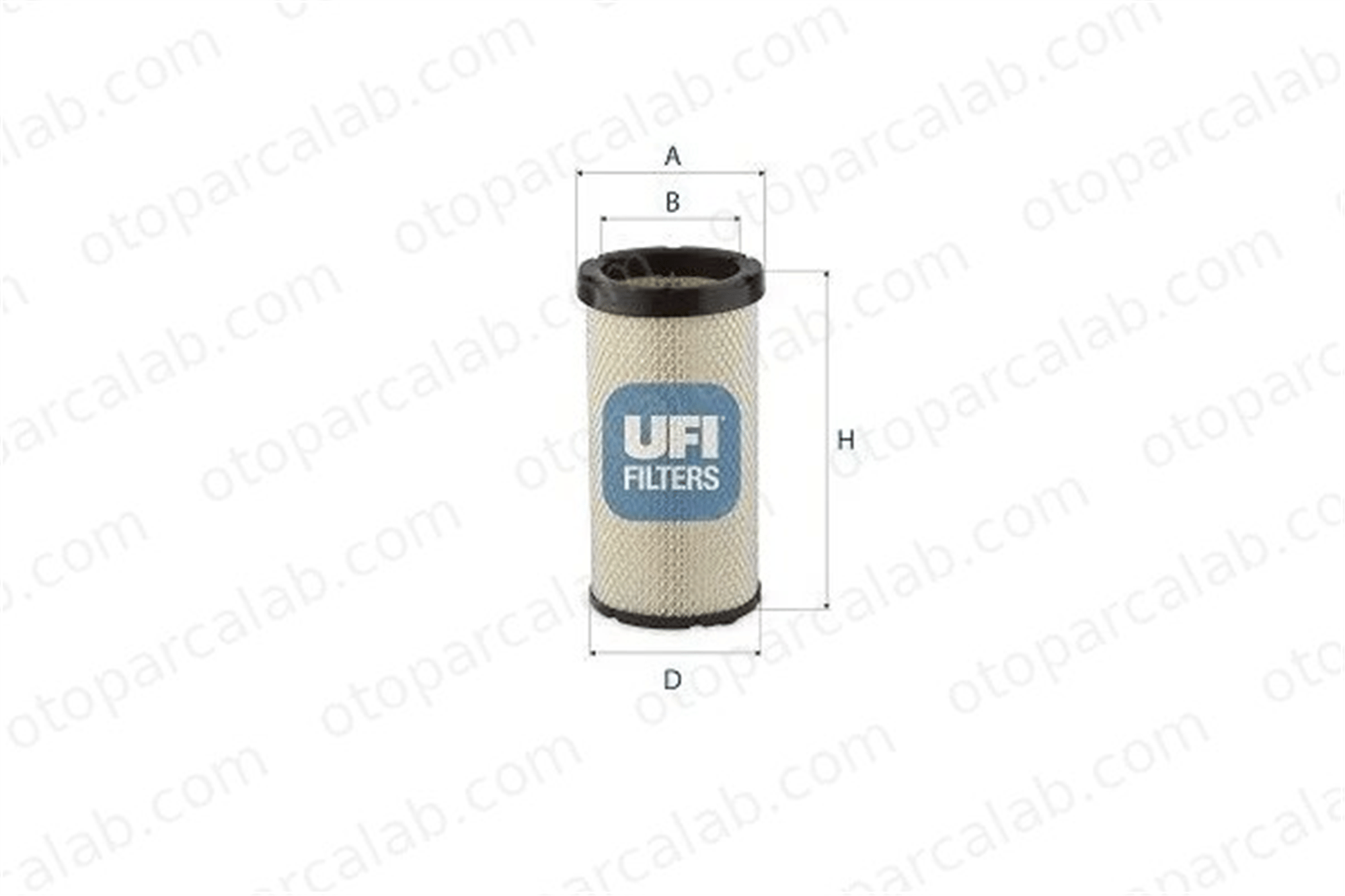 UFI 27.411.00 Hava Filtresi MORGAN ROADSTER Cabrio 6I2502 3600330