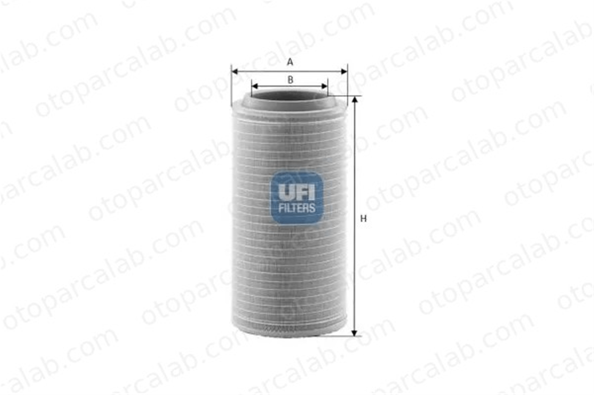 UFI 27.558.00 Hava Filtresi KAMAZ 65115 43253 6209561M1 2914501700