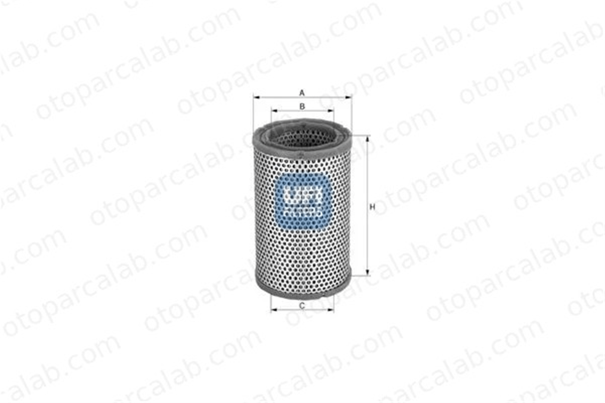 UFI 27.708.00 Hava Filtresi FIAT 1100-1900 124 95180051 4048476