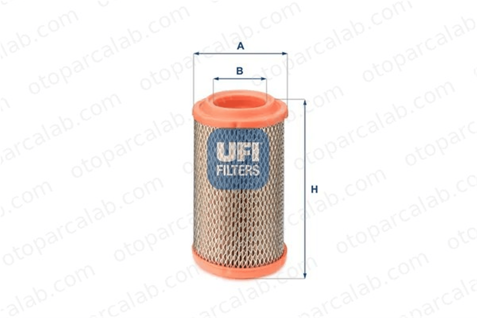 UFI 27.756.00 Hava Filtresi FIAT 126 500 4273072 4311528