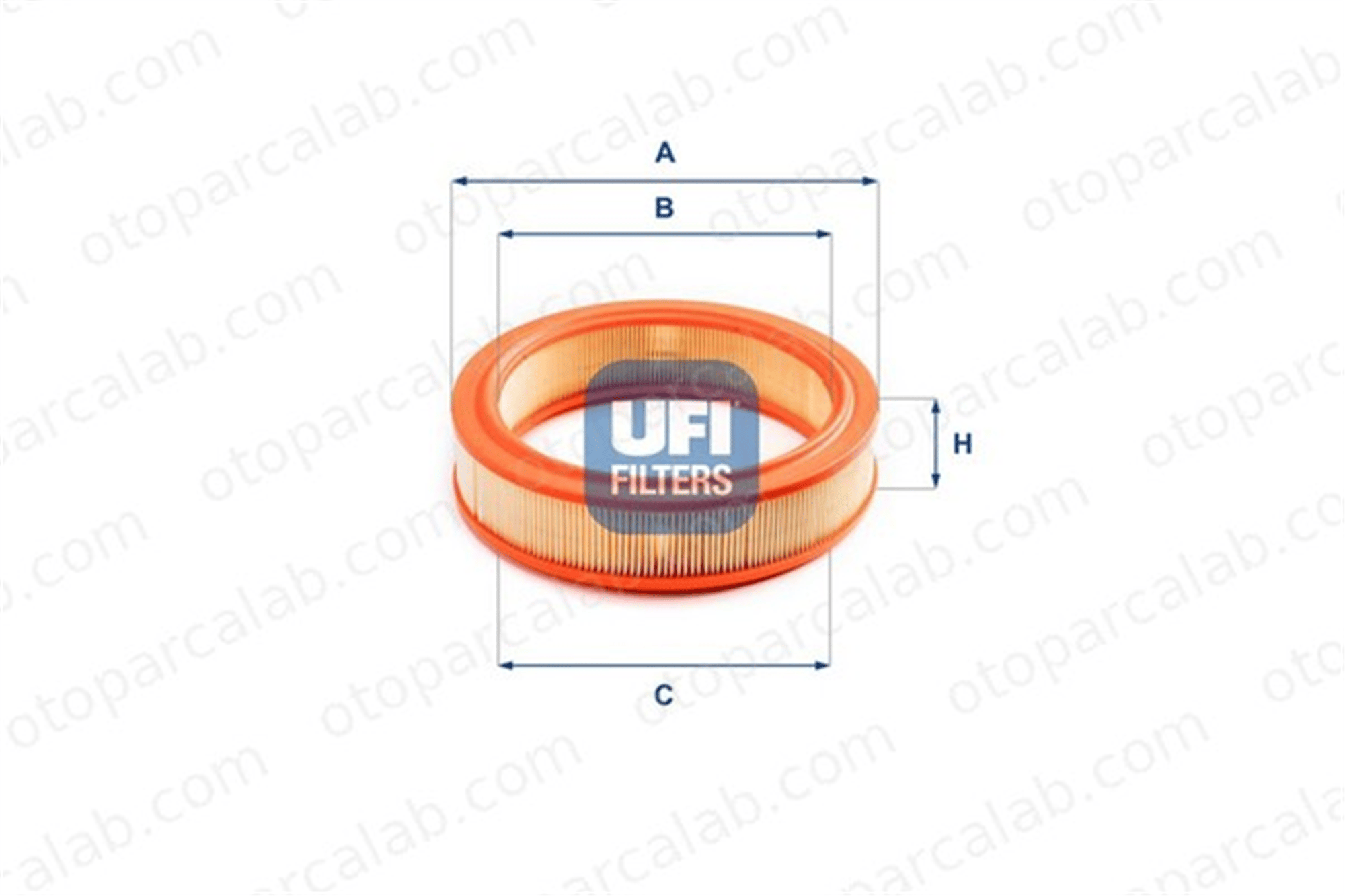 UFI 27.785.00 Hava Filtresi FIAT RITMO 131 Familiare/Panorama 1444N3 4321698